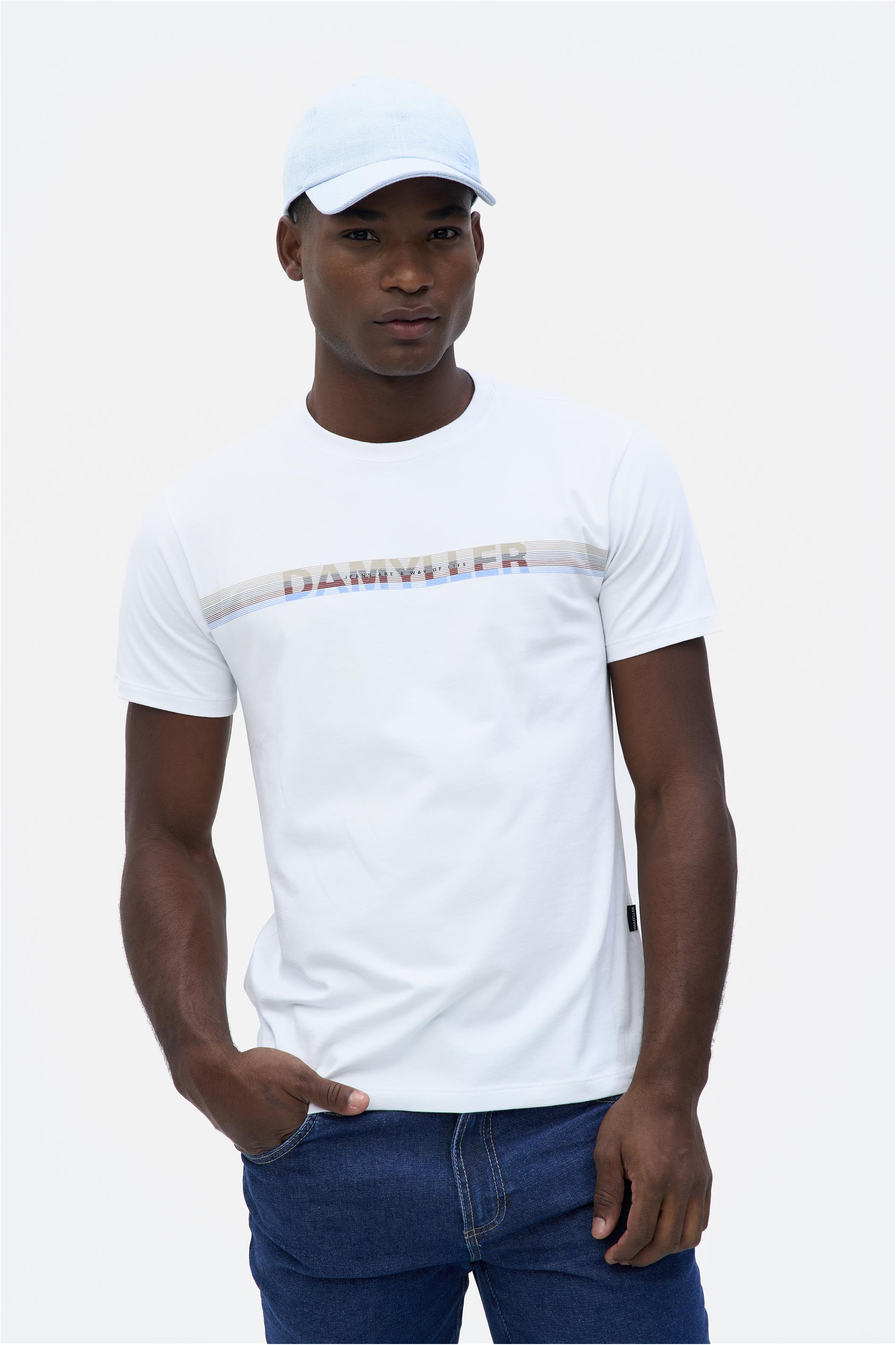 Boné Masculino Jeans Claro Logo Bordada