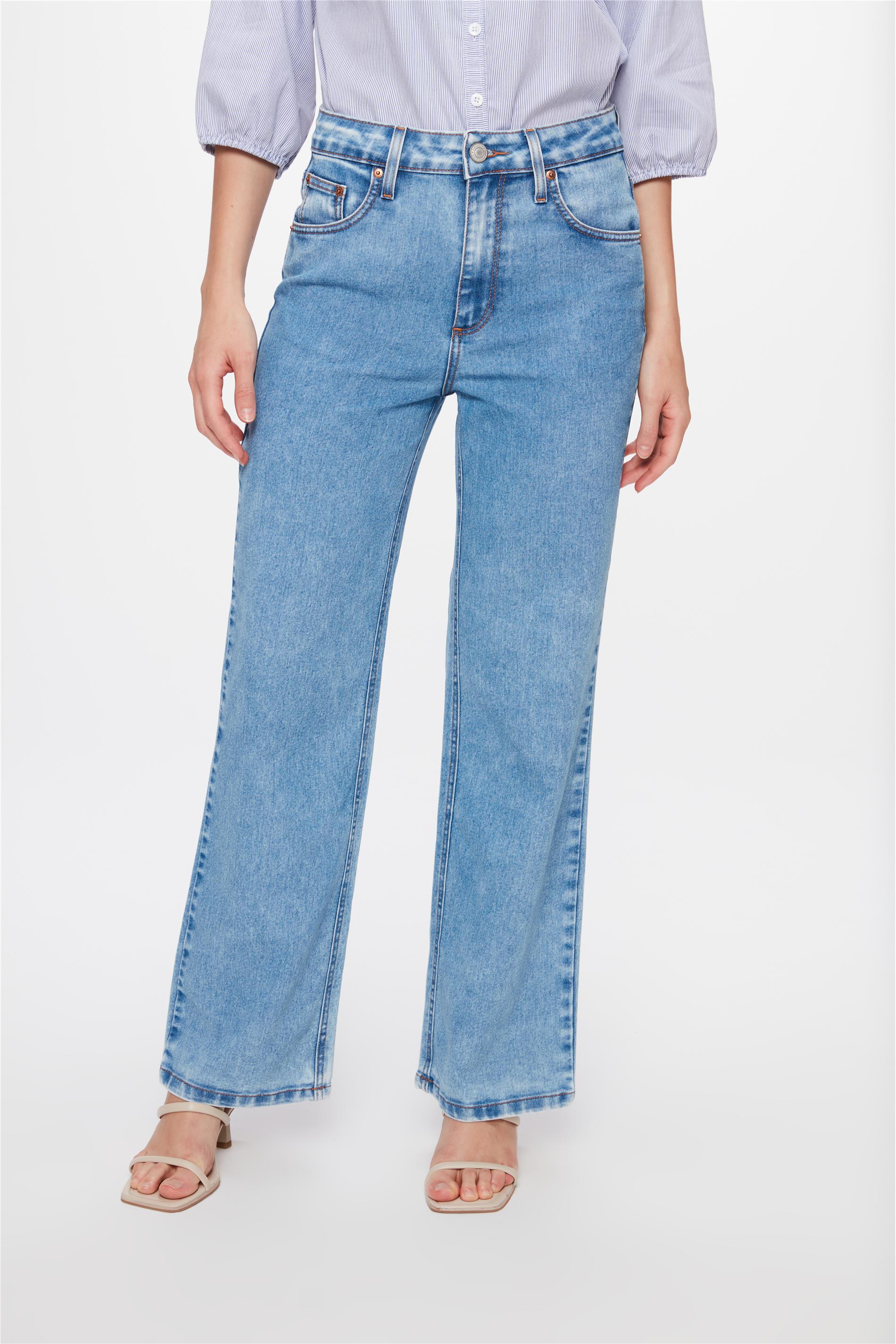 Calça Jeans Médio Reta G5