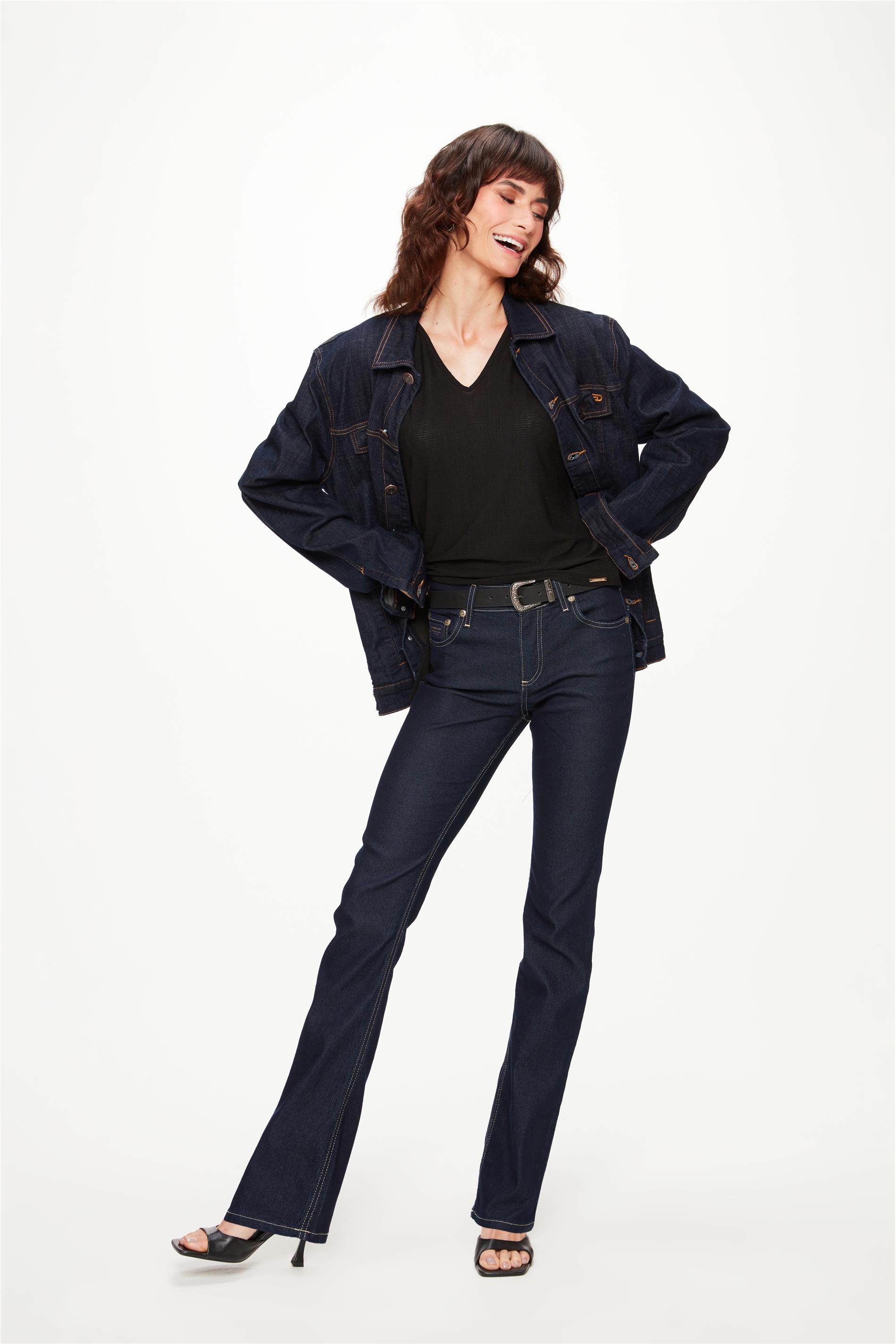 Calça Jeans Super Escura Reta G3 C2