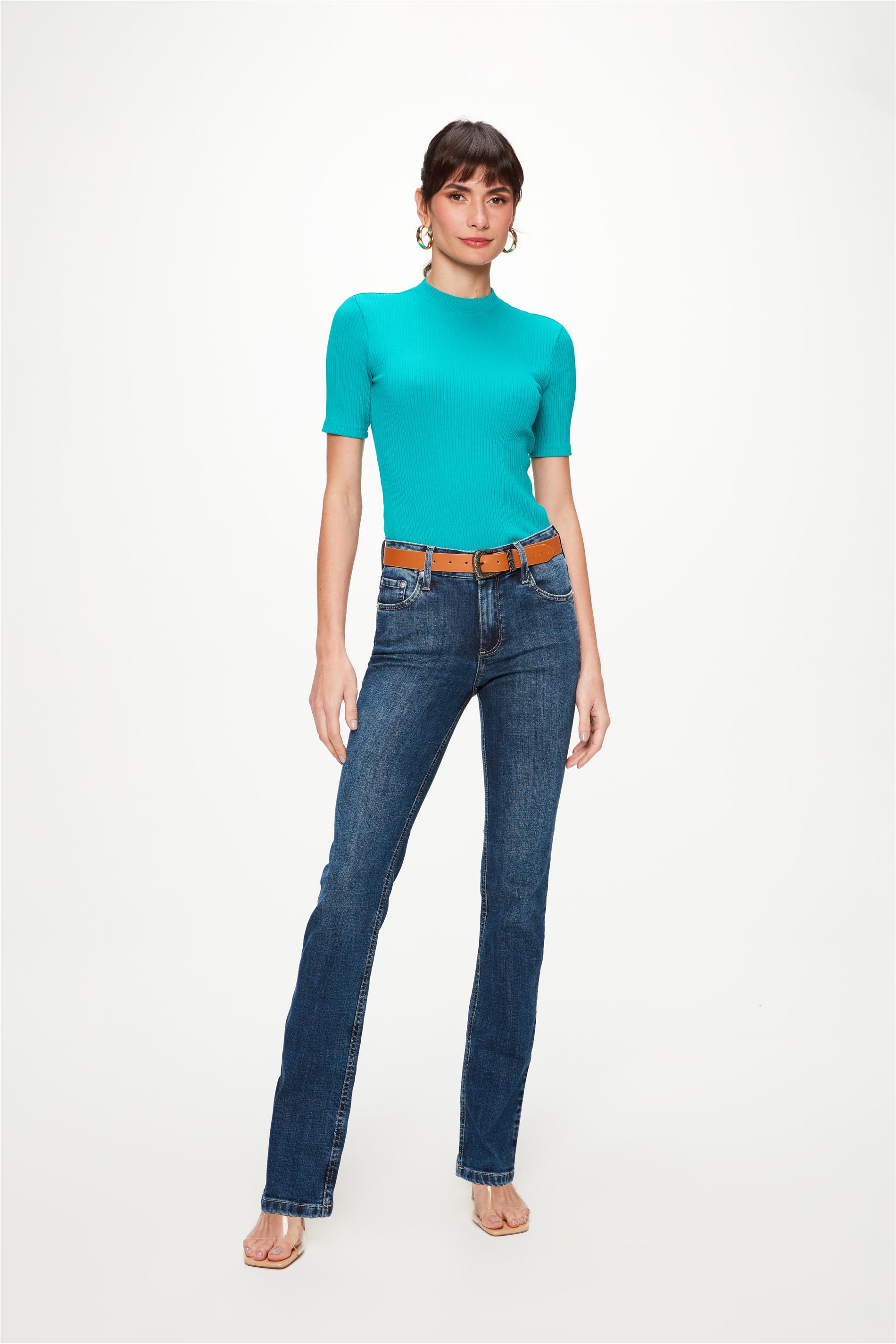 Calça Jeans Reta G3 C2 Feminina