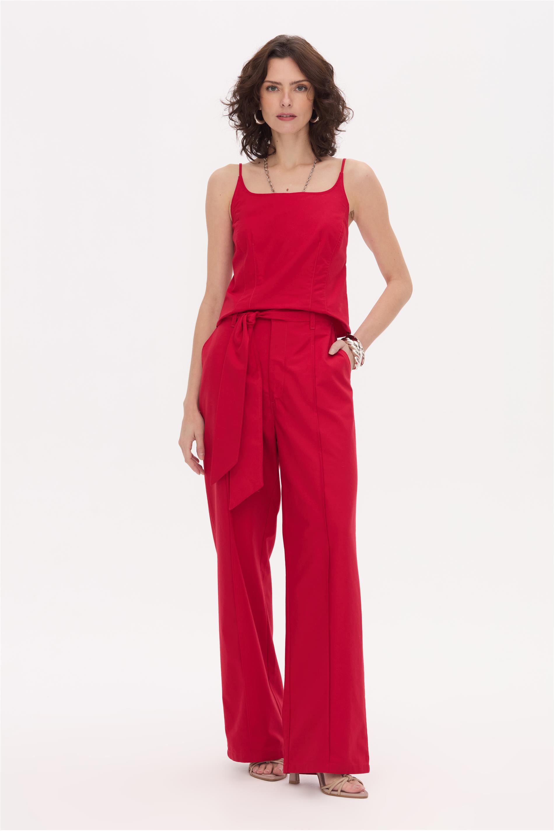Calça Feminina Reta G5 C1 com Viscose