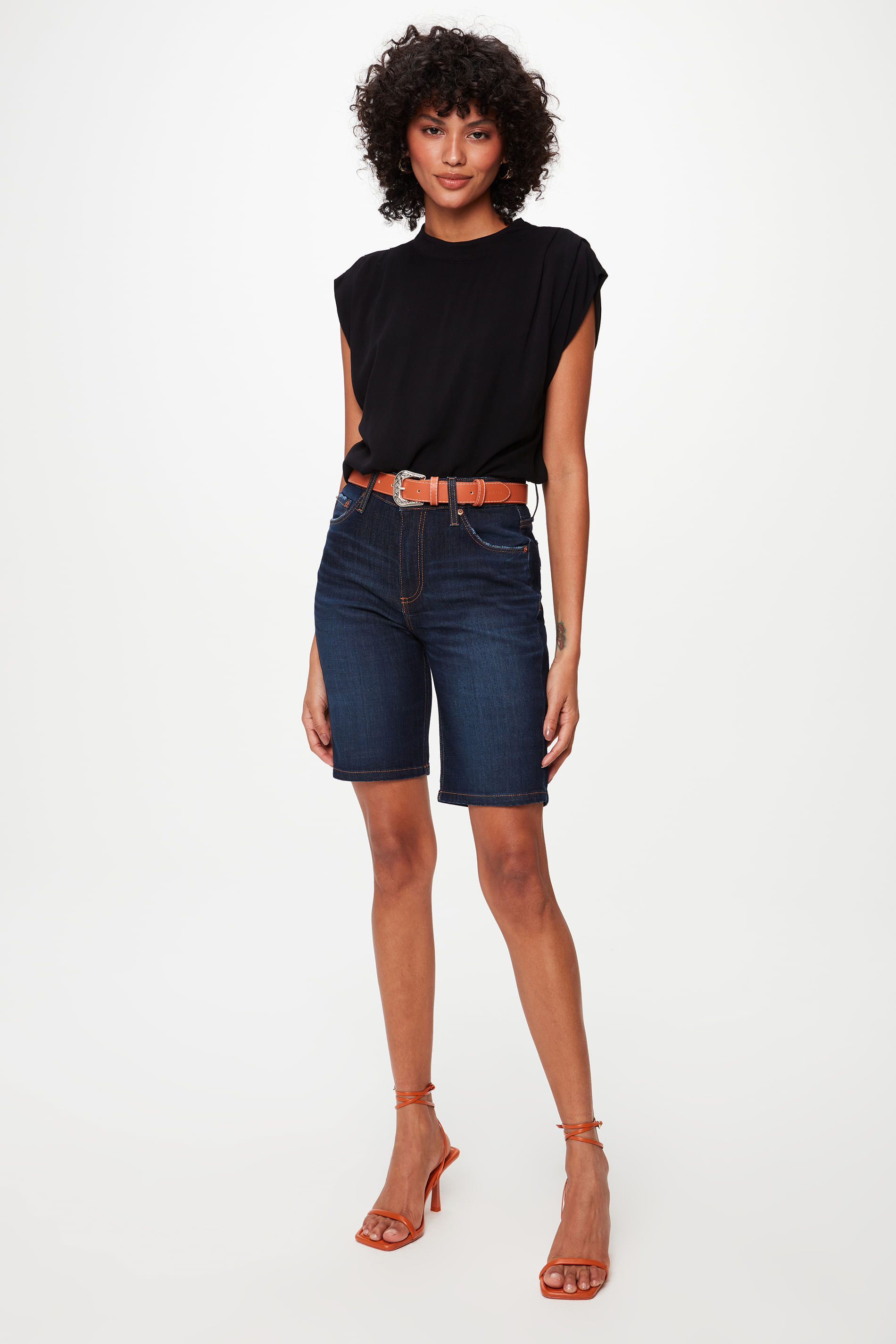 Bermuda Jeans C4 C25 Justa