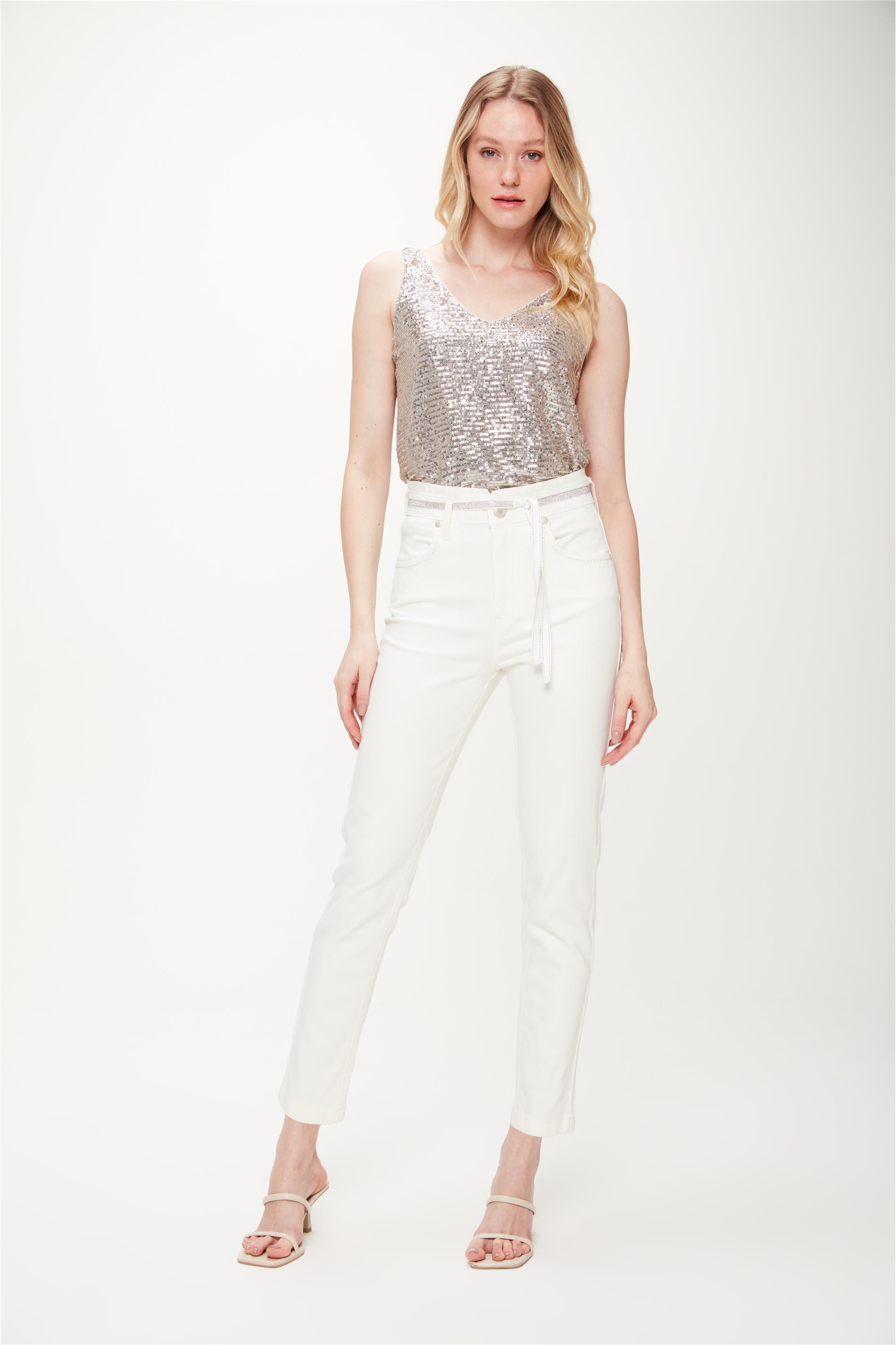 Calça Clochard Super Alta Cropped