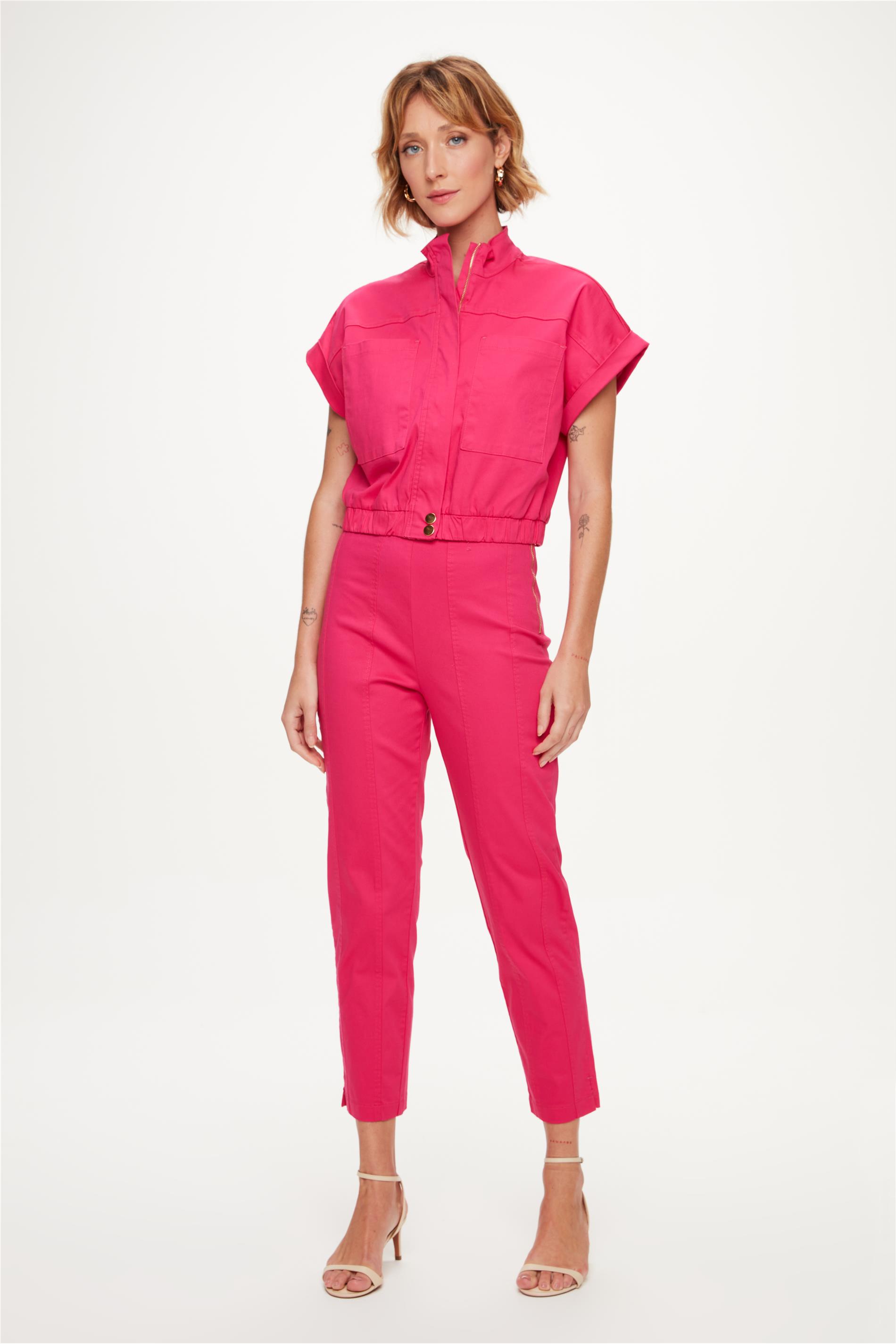 Calça Feminina Slim G4 Cropped