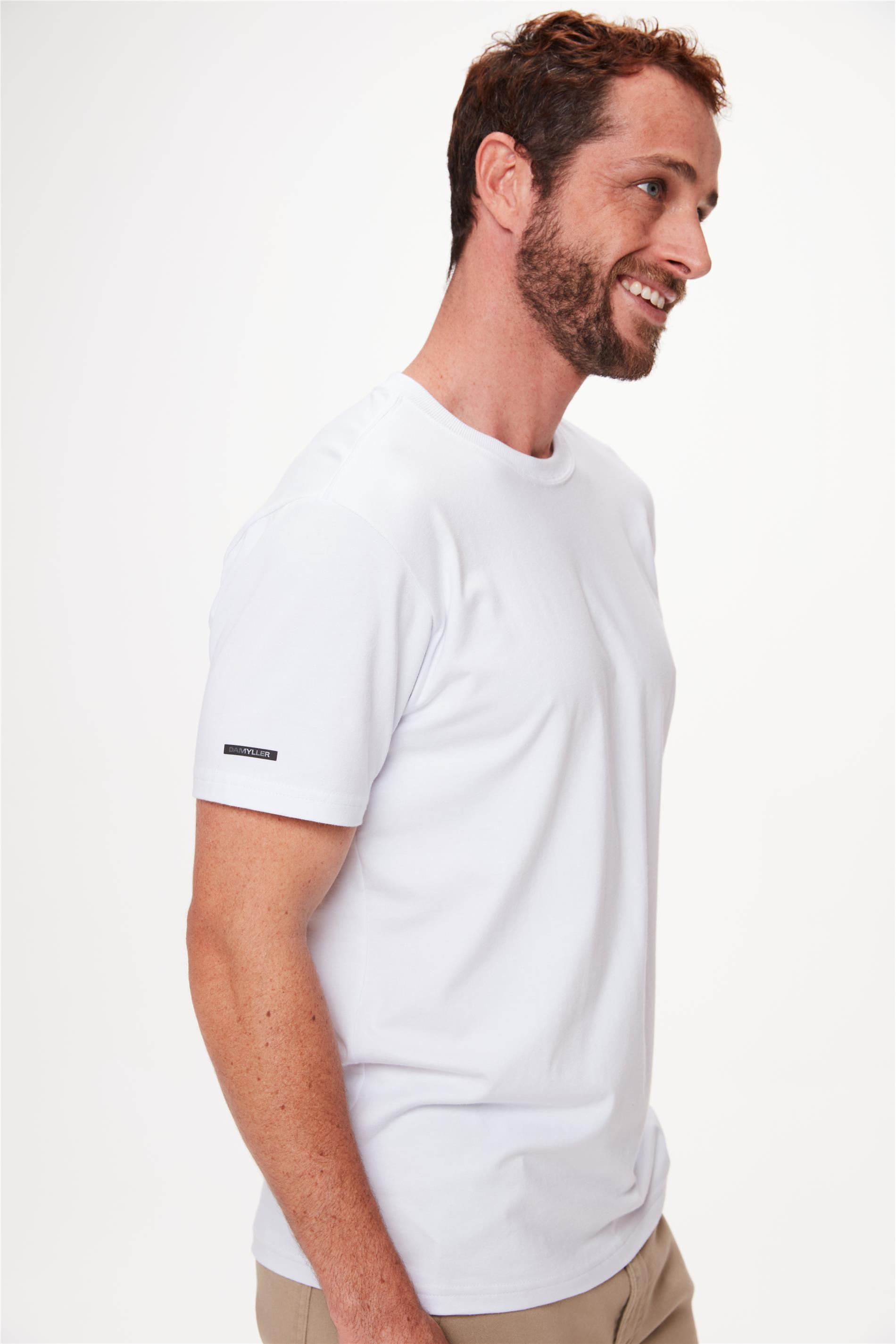 Camiseta com Estampa Lateral