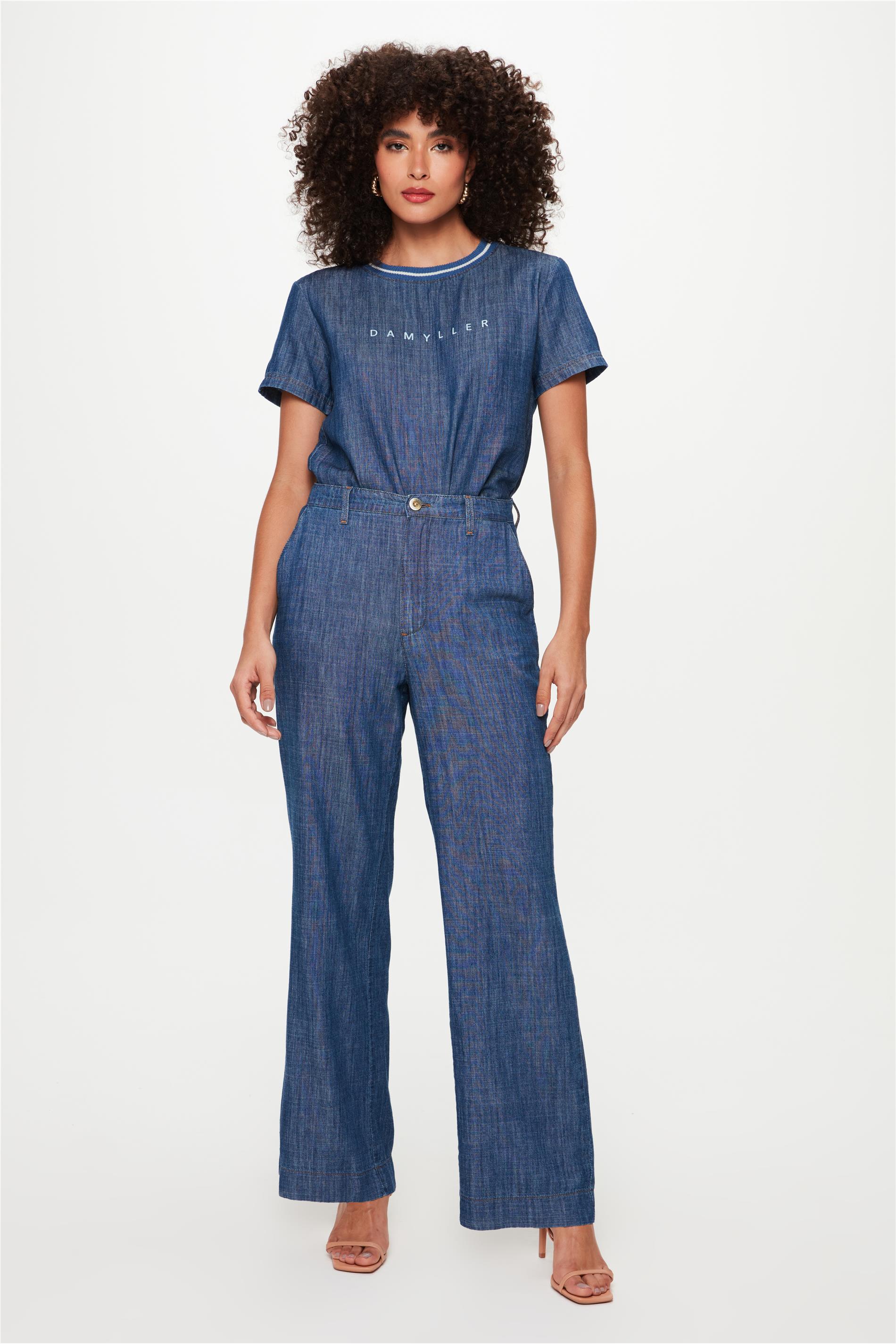 Calça Jeans Leve Reta G5 C1
