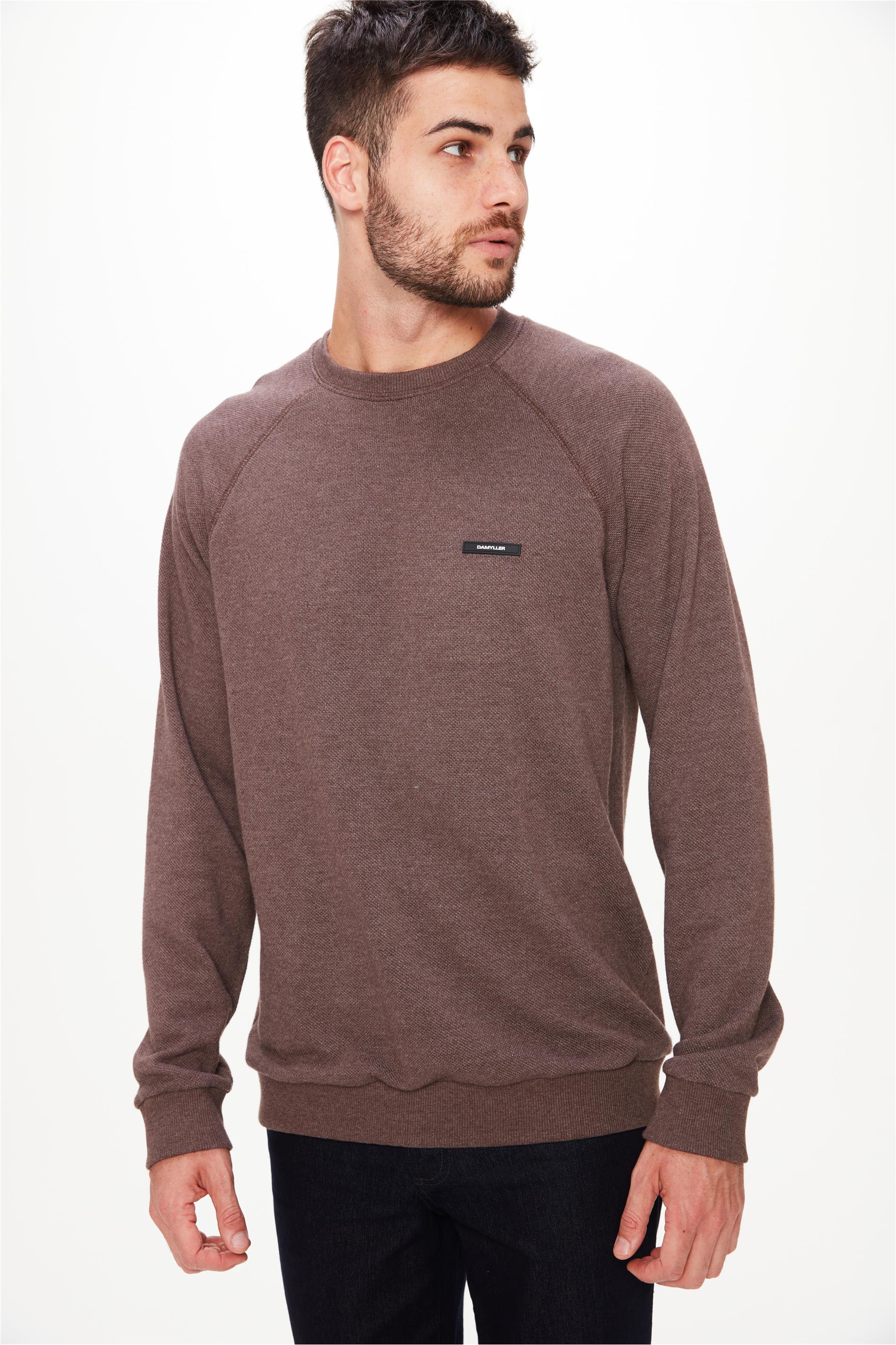 Moletom Masculino com Textura de Tricô