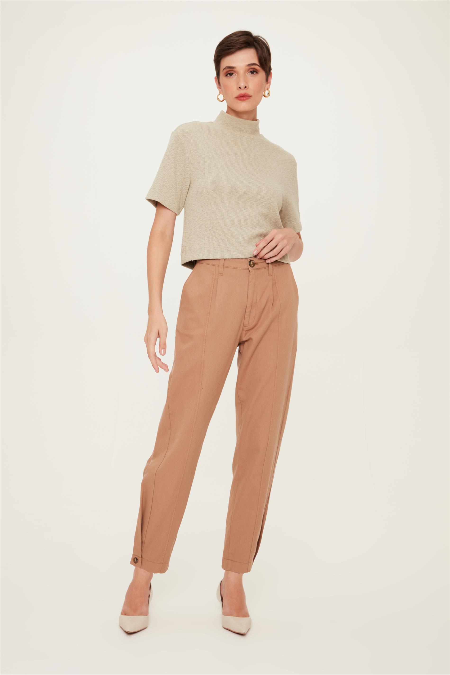 Calça de Alfaiataria Cintura Alta G5