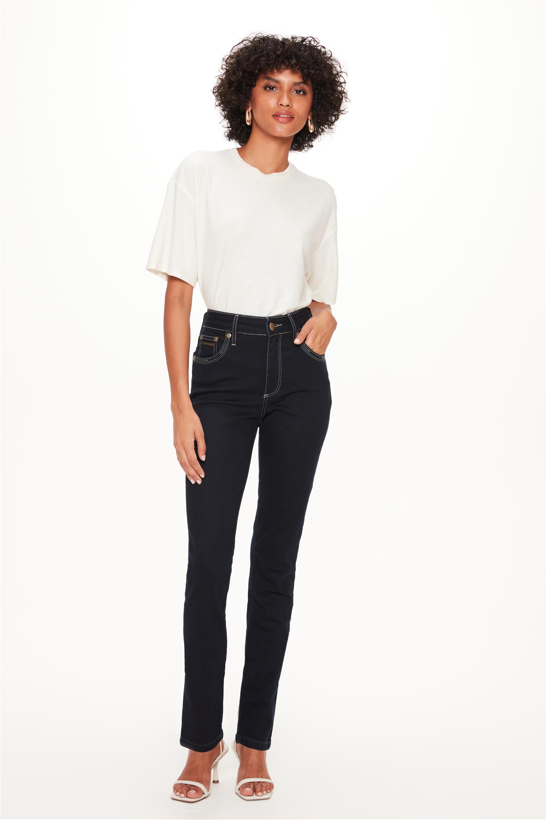 Calça Jeans Skinny Comprimento C3