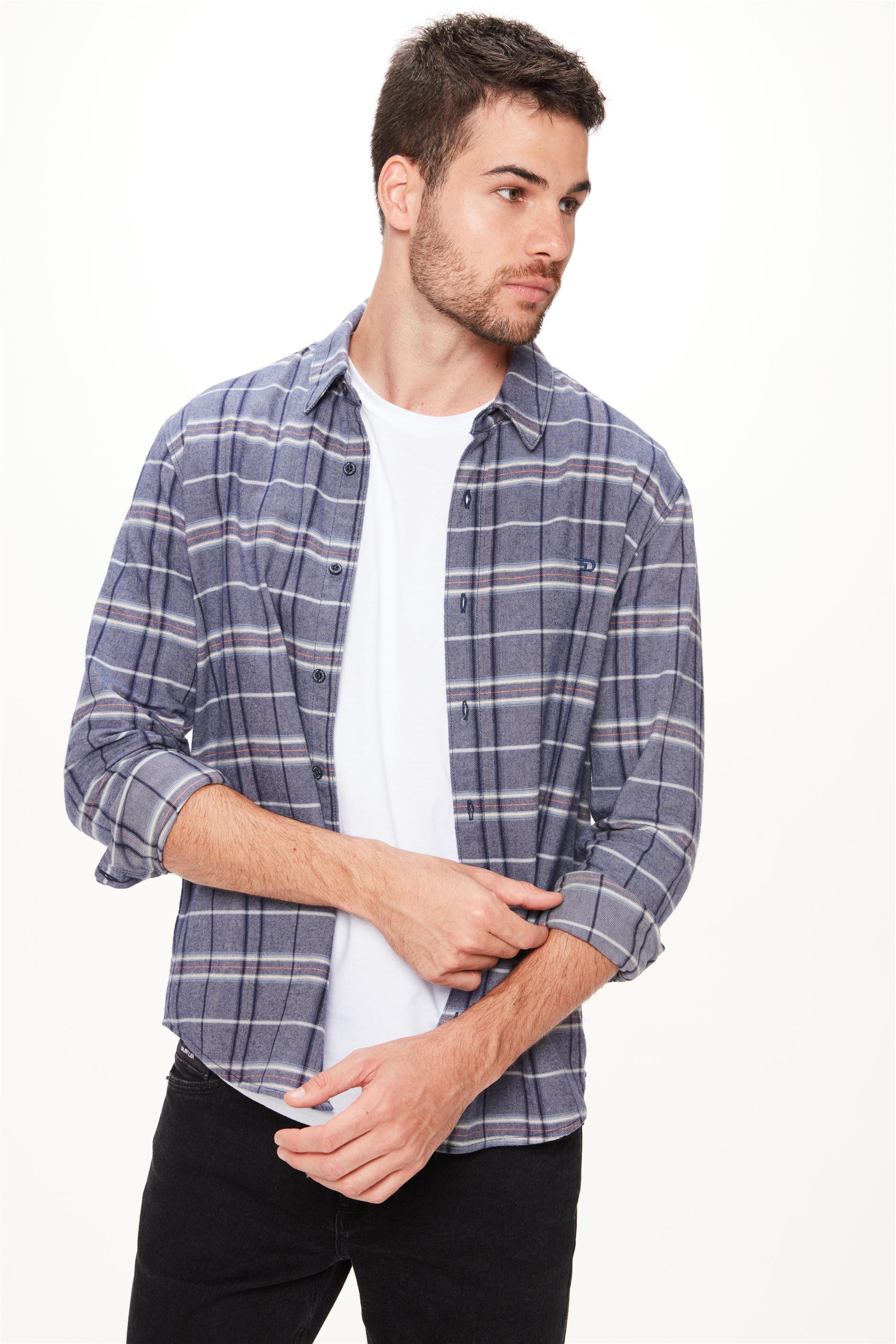 Camisa Masculina Flanelada Comfy