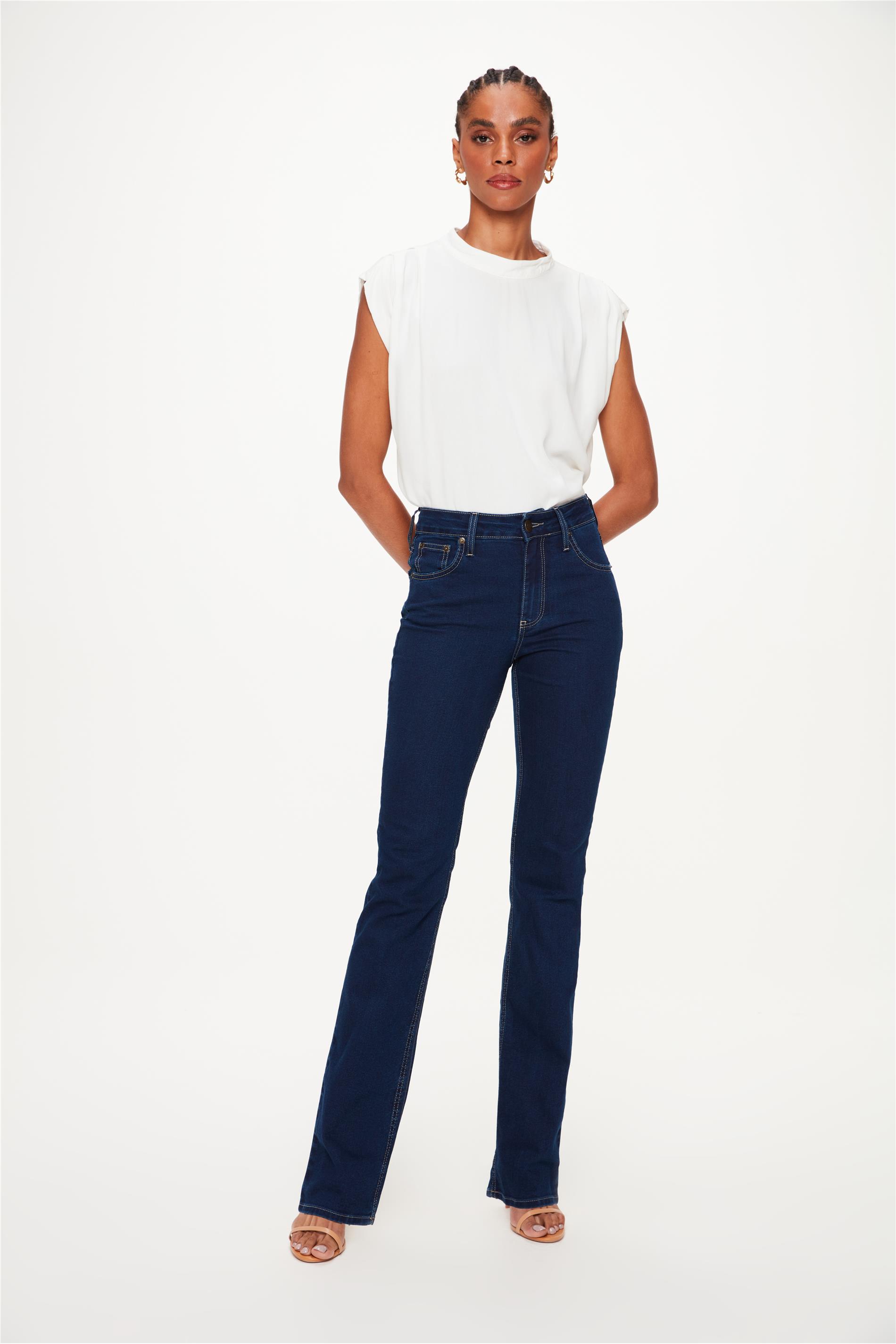 Calça Jeans Reta G4 C2 Amaciada