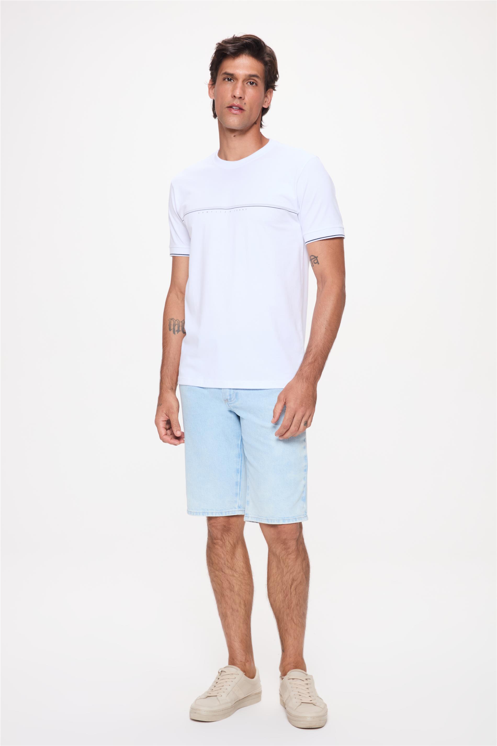 Bermuda Jeans Masculina Reta G3 C29