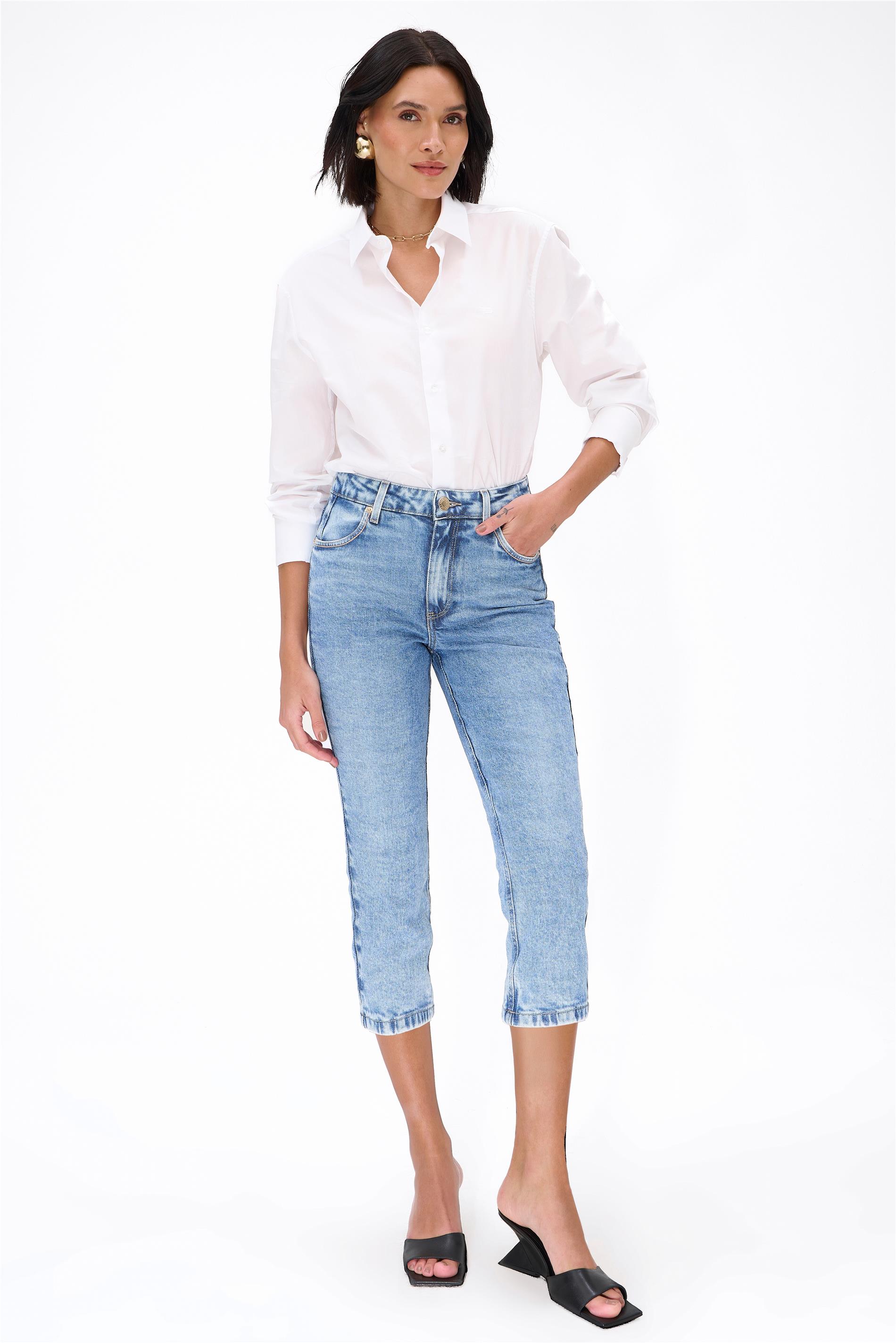 Calça Jeans Feminina Capri G5