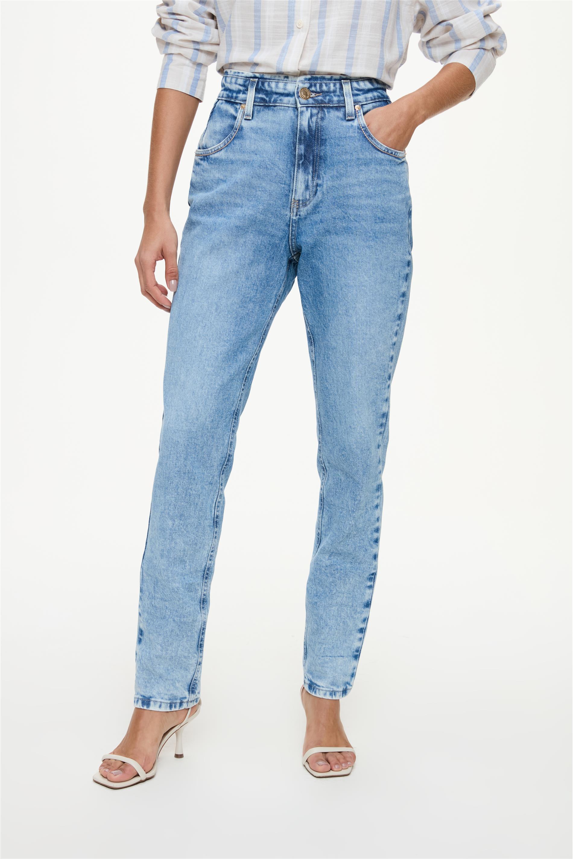Calça Jeans Feminina Slim G4 C1