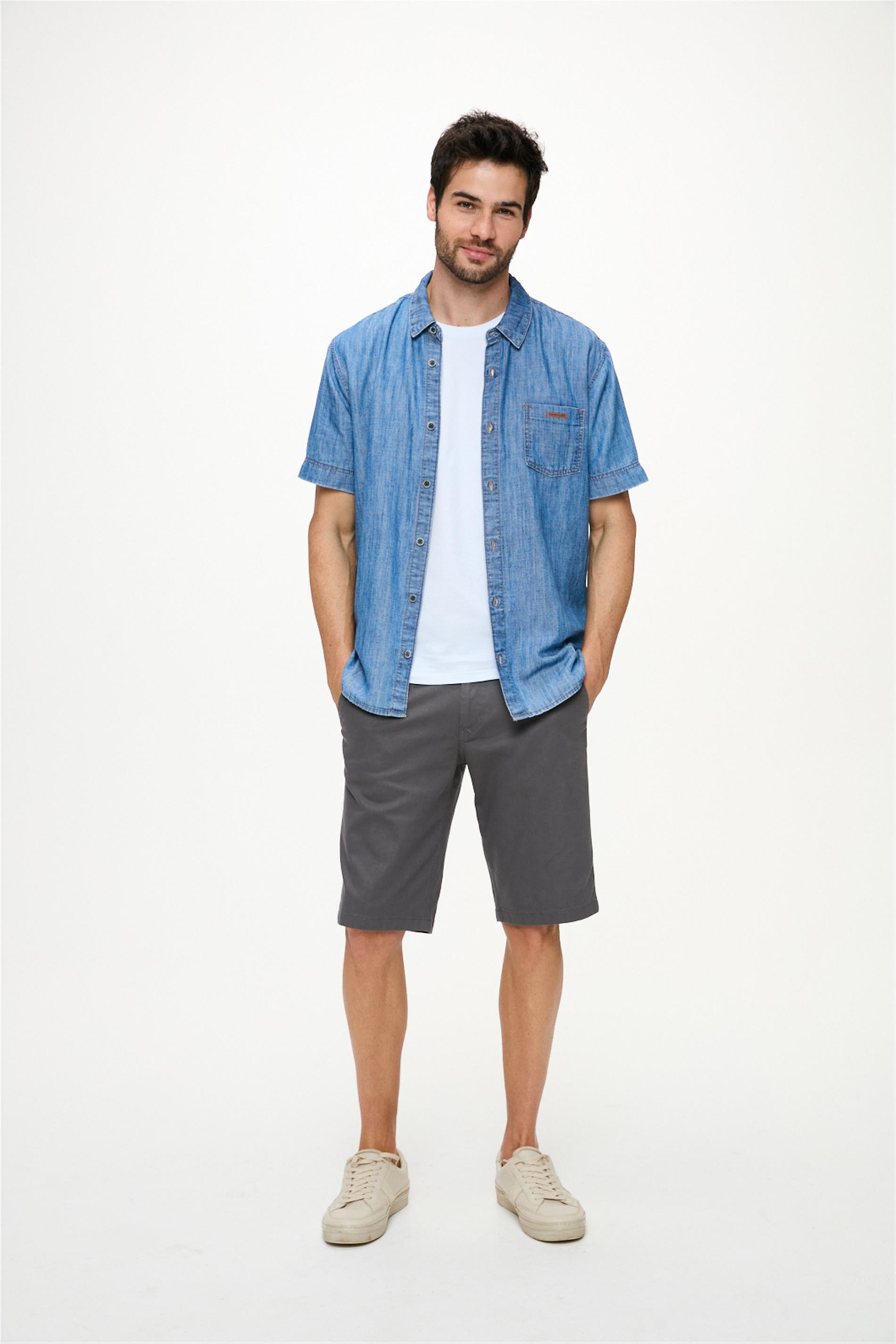 Bermuda Masculina Sarja Chino G3 C30