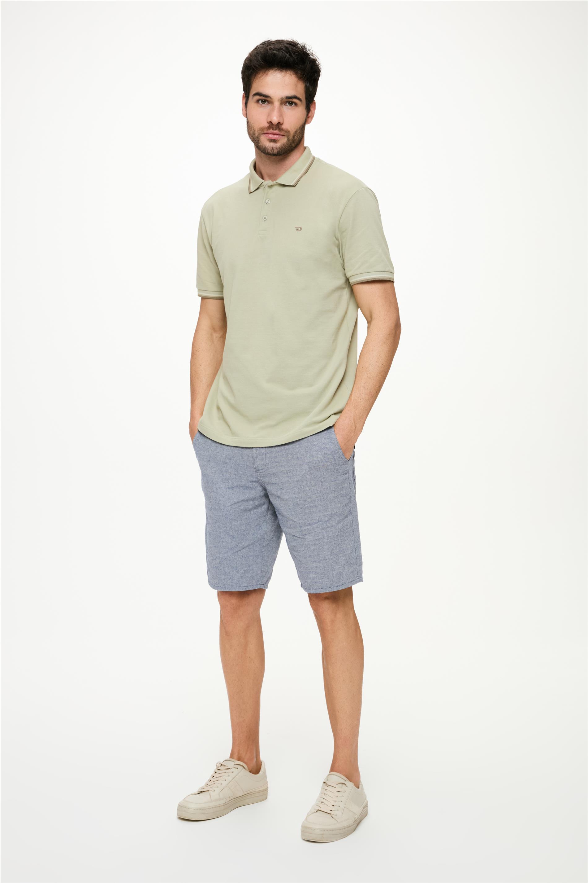 Bermuda G3 C30 Masculina Sarja Chino