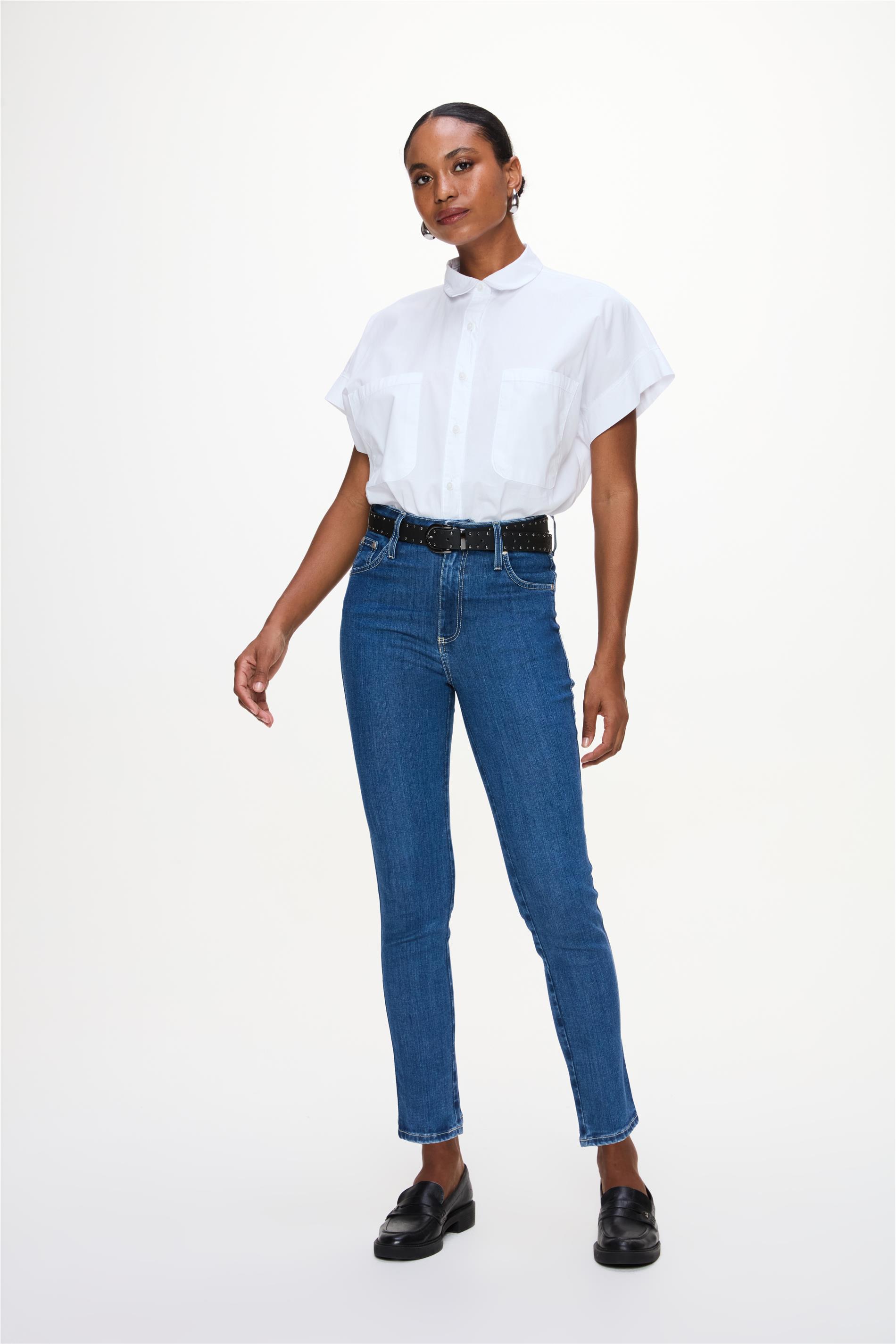 Calça Jeans Jegging G5 Cropped
