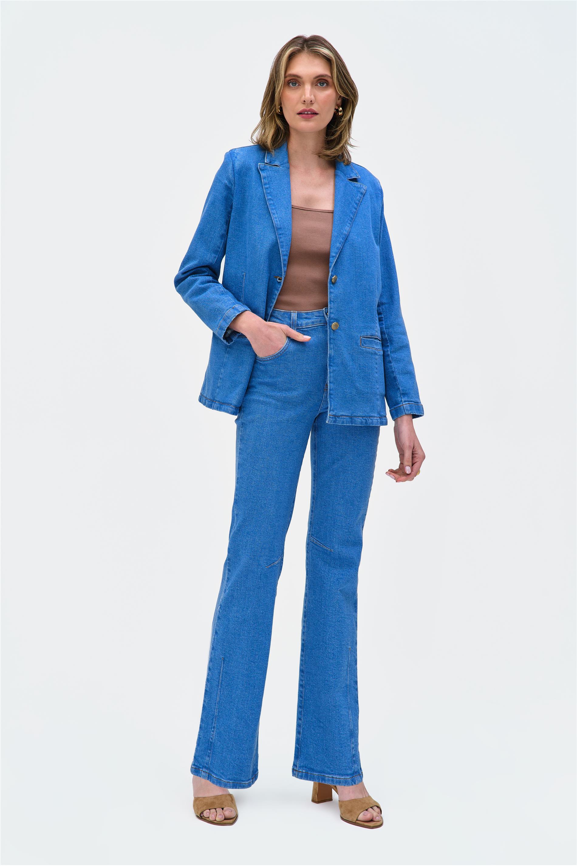 Calça Jeans Feminina Reta G4 C1 Clara