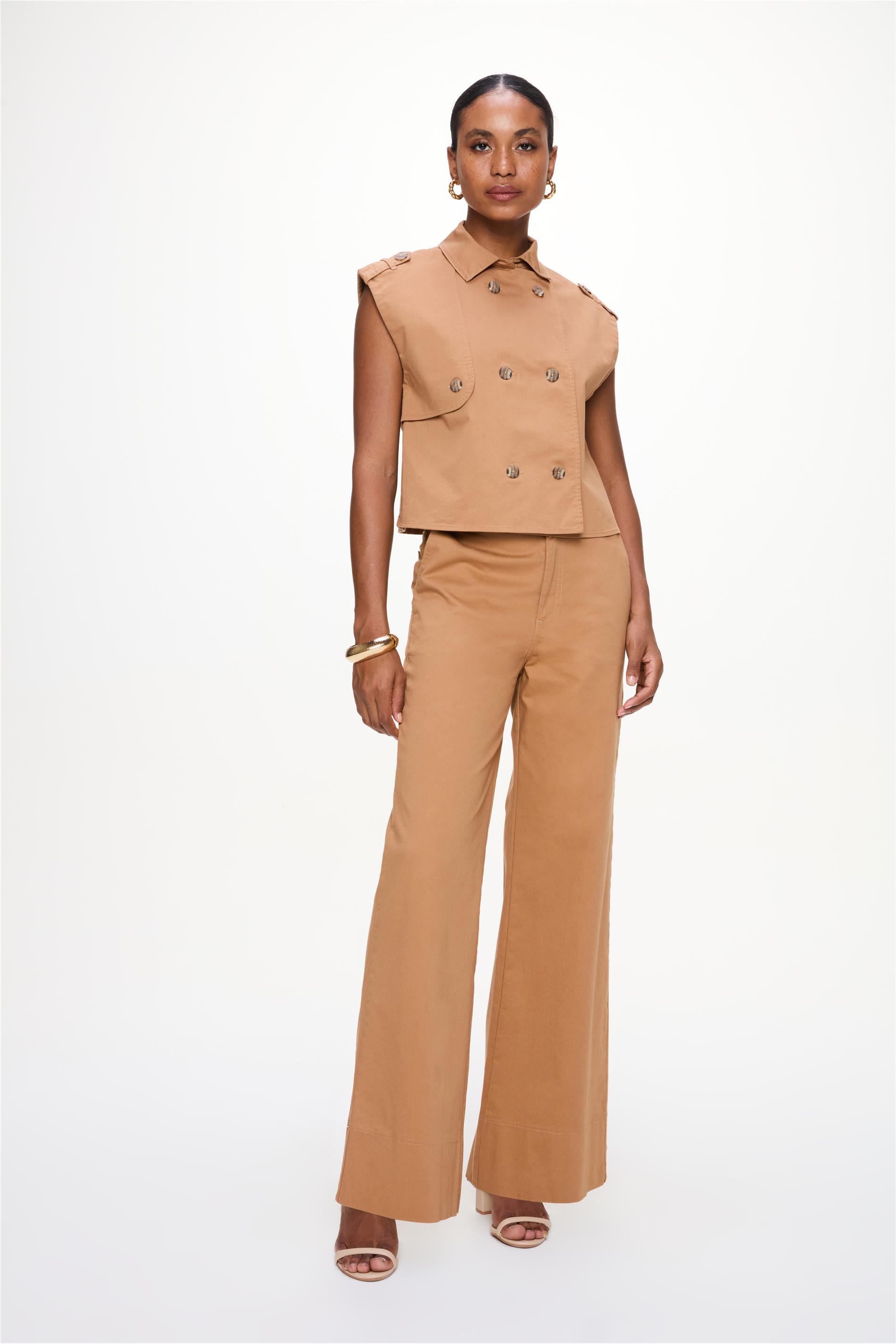 Calça Feminina Sarja New Flare G5 C1