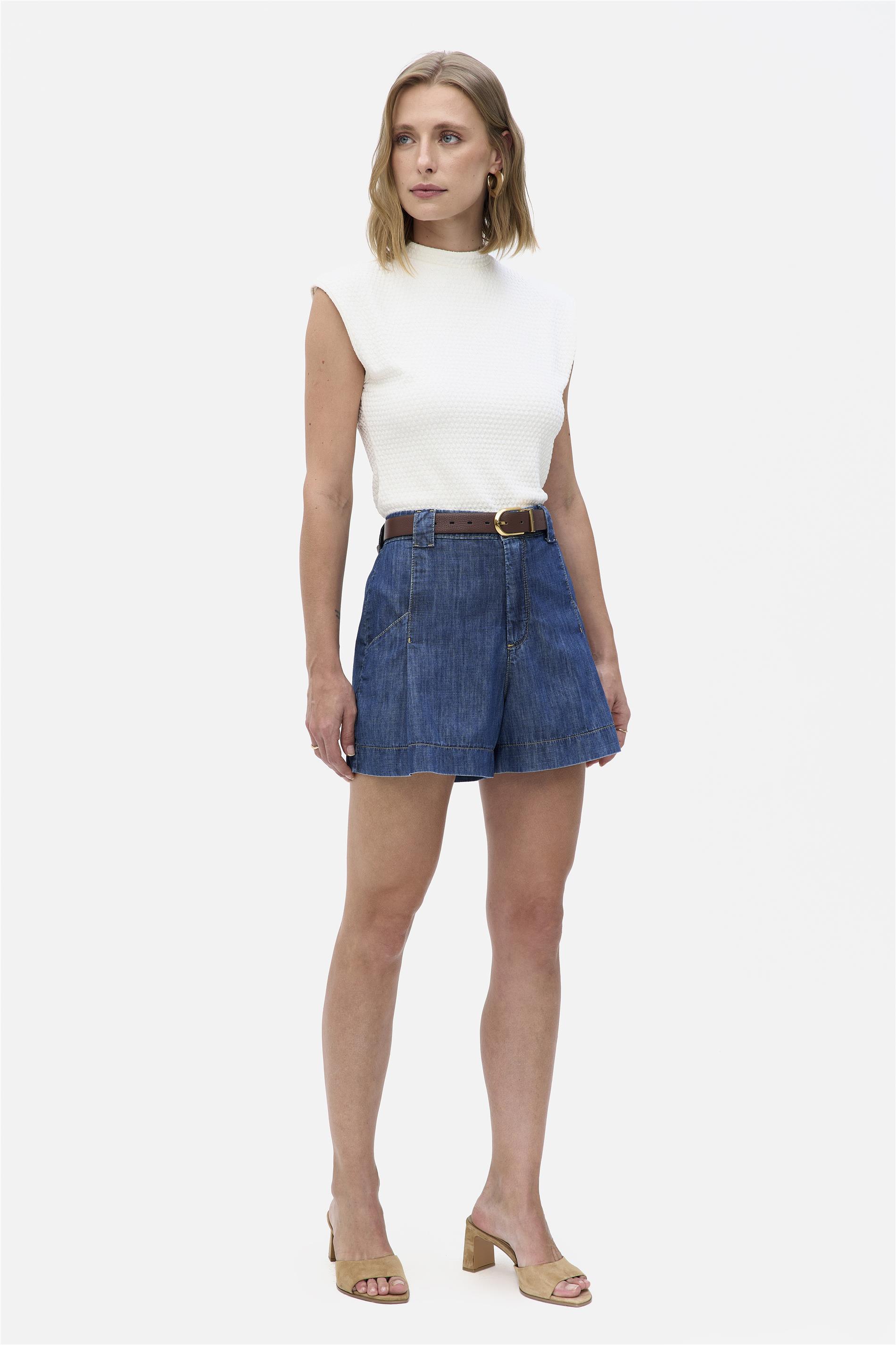 Short Jeans Solto G4 Médio