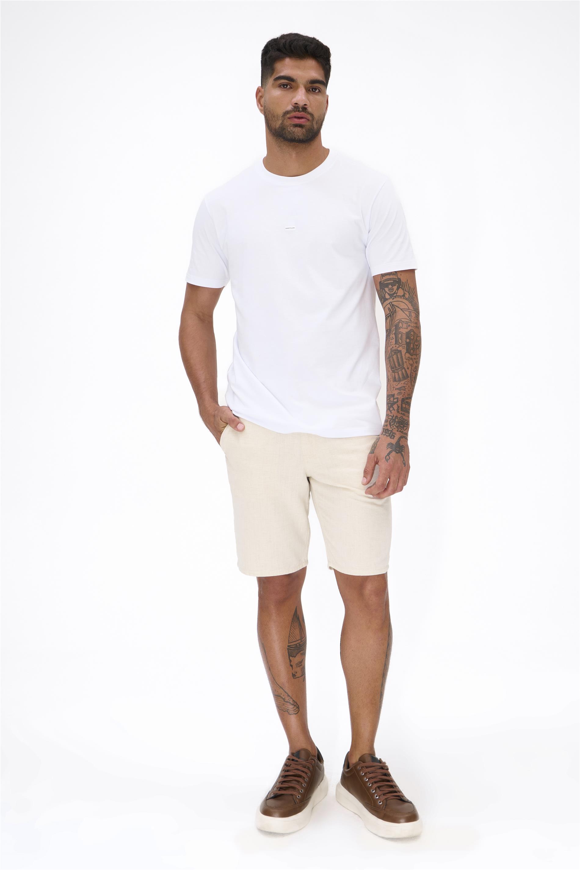 Bermuda Masculina Chino G3 C25 com Linho