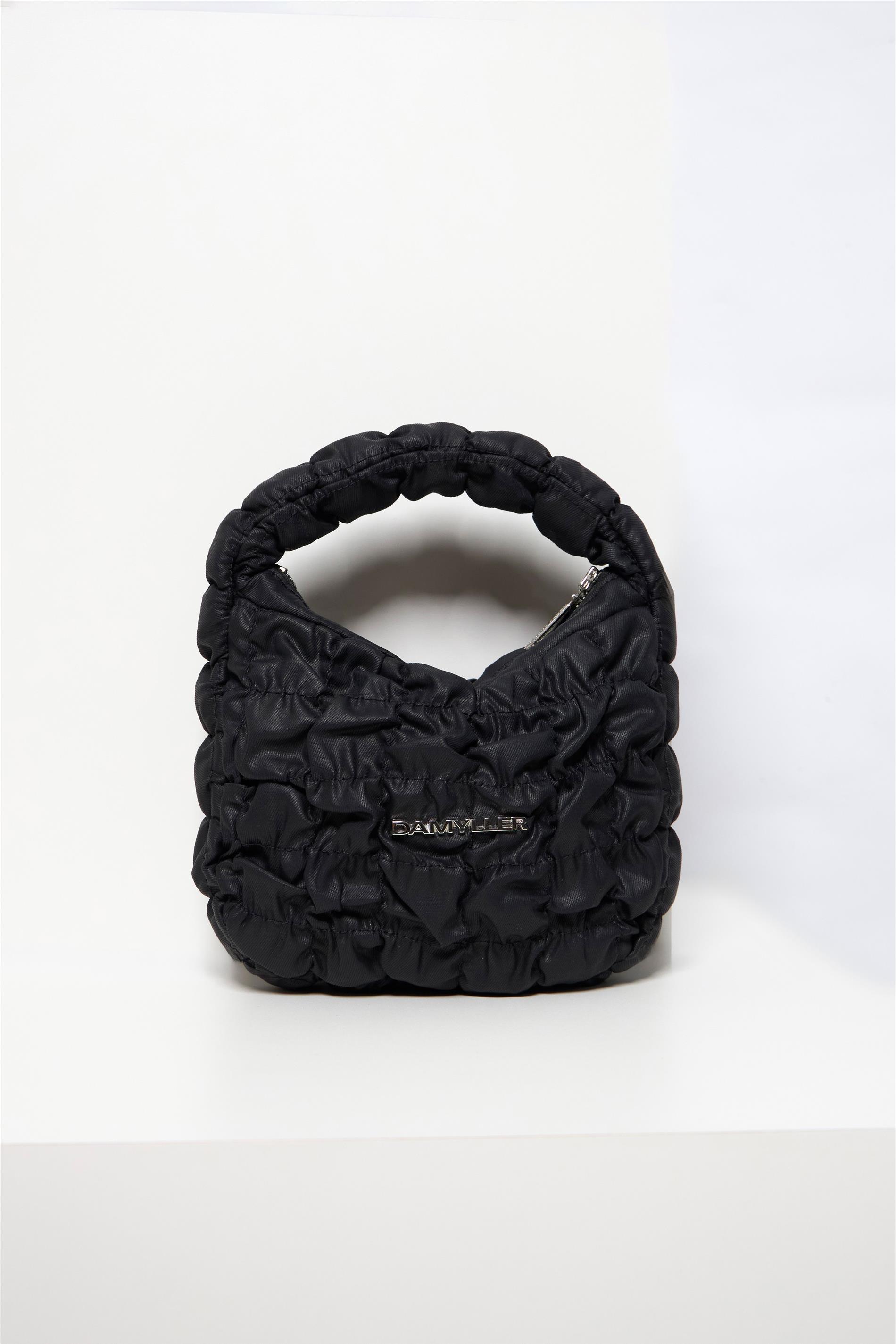 Mini Bolsa Puffer Jeans Resinado