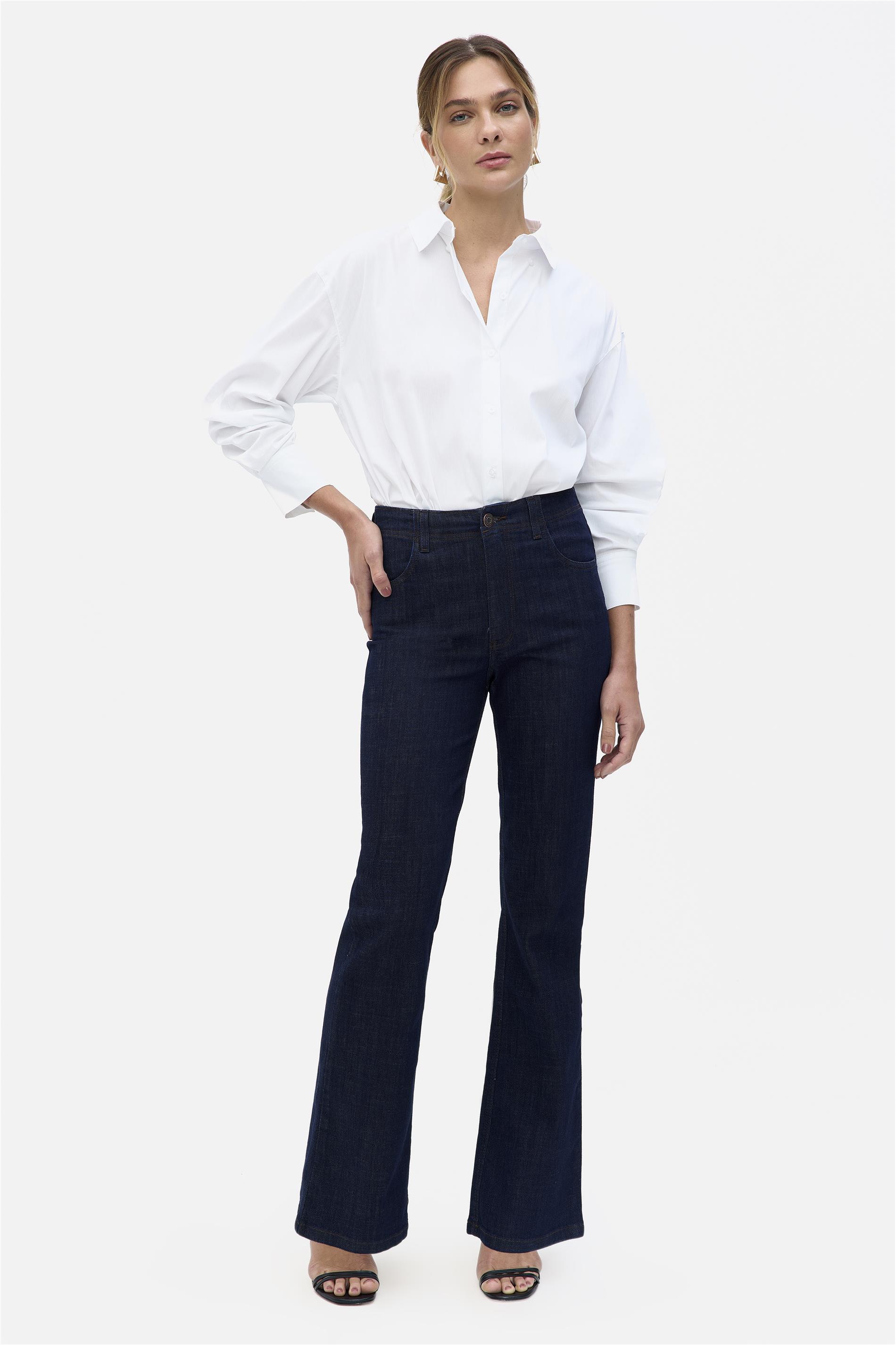 Calça Jeans Boot Cut Feminina G5 C1
