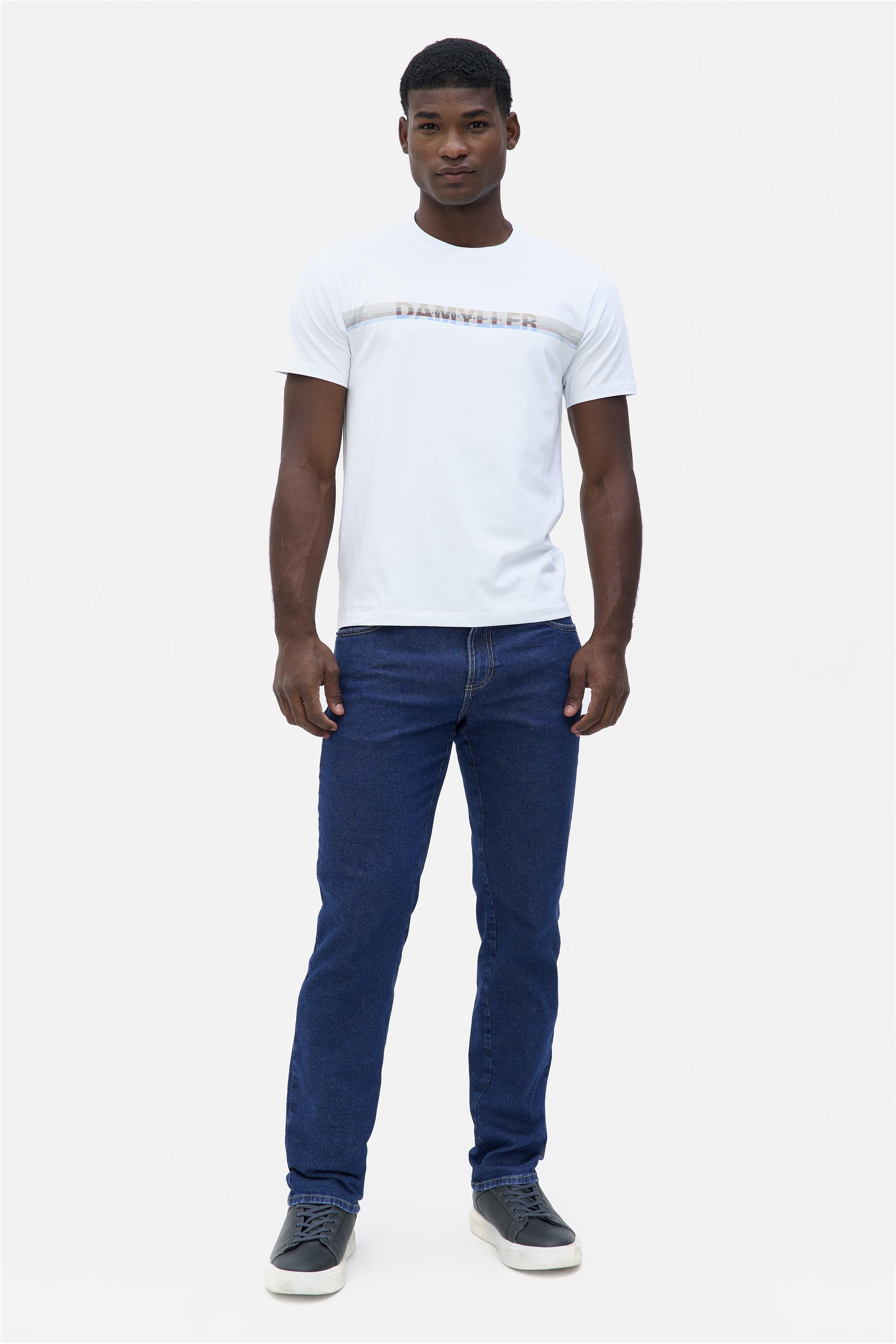 Calça Jeans Masculina Reta G3 C2 Média