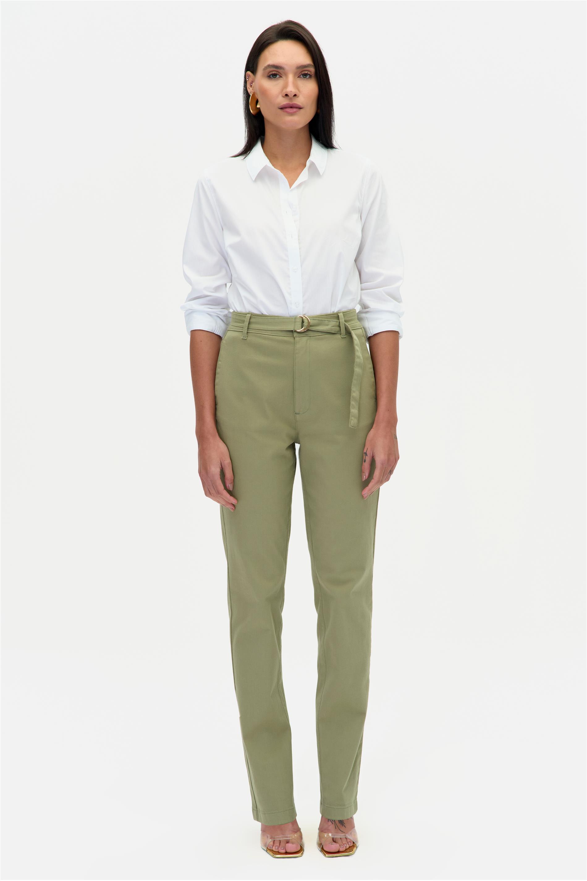 Calça Feminina Slim de Sarja G5 C1