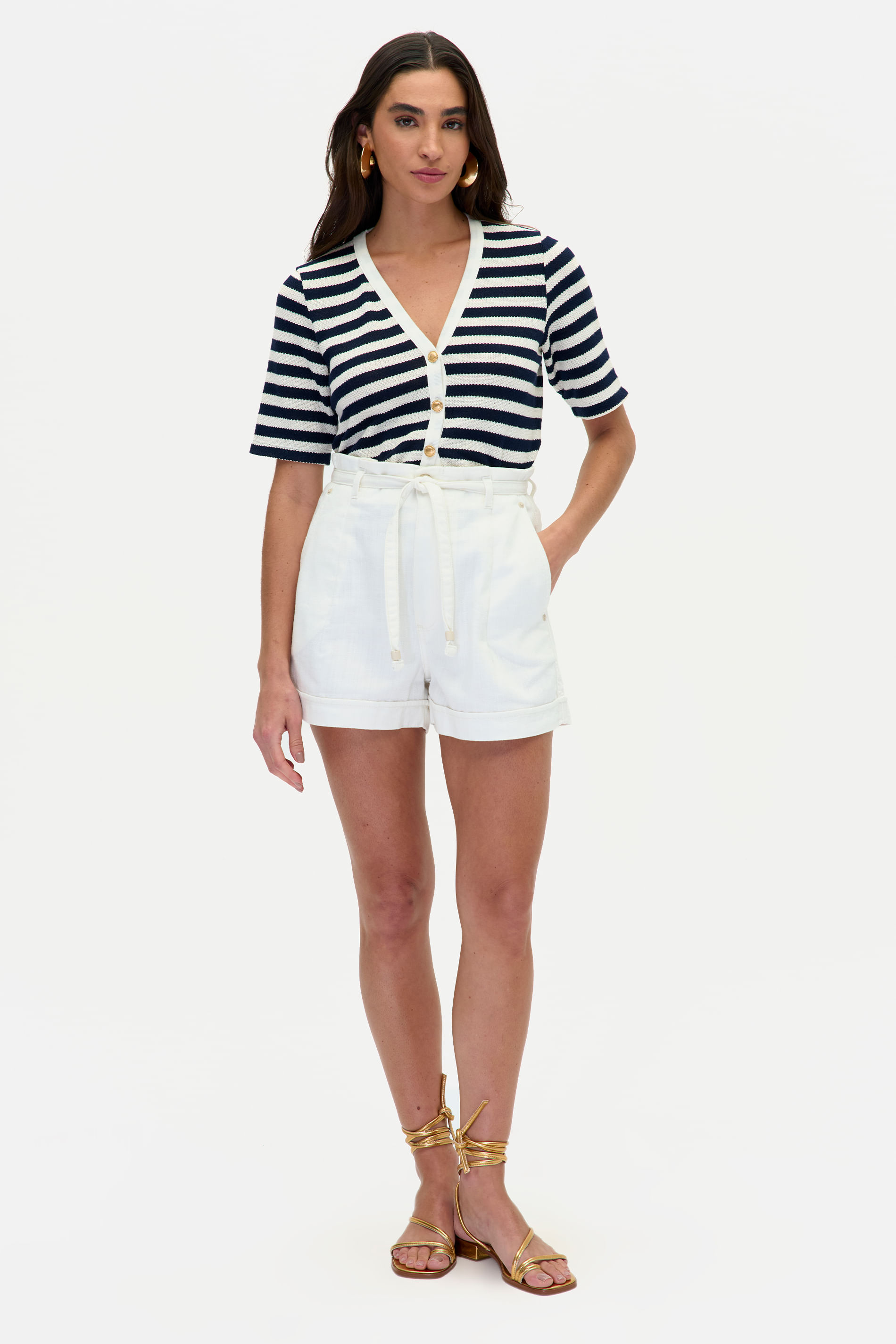 Short Solto G5 Mini de Sarja Toque Suave