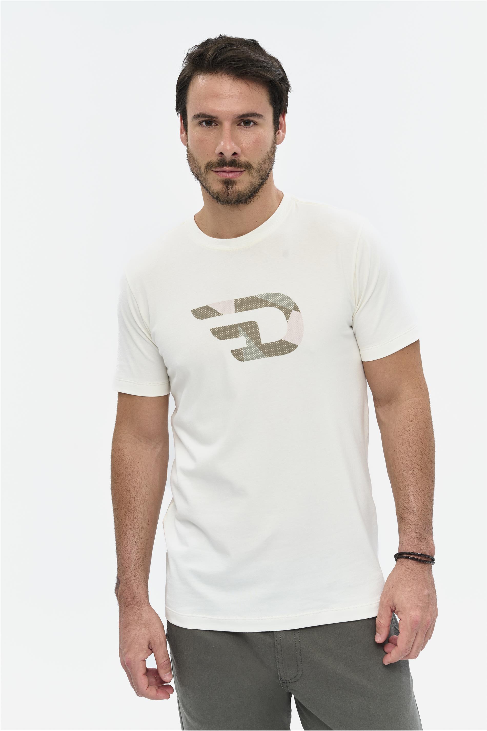 Camiseta com Silk Frontal Masculina