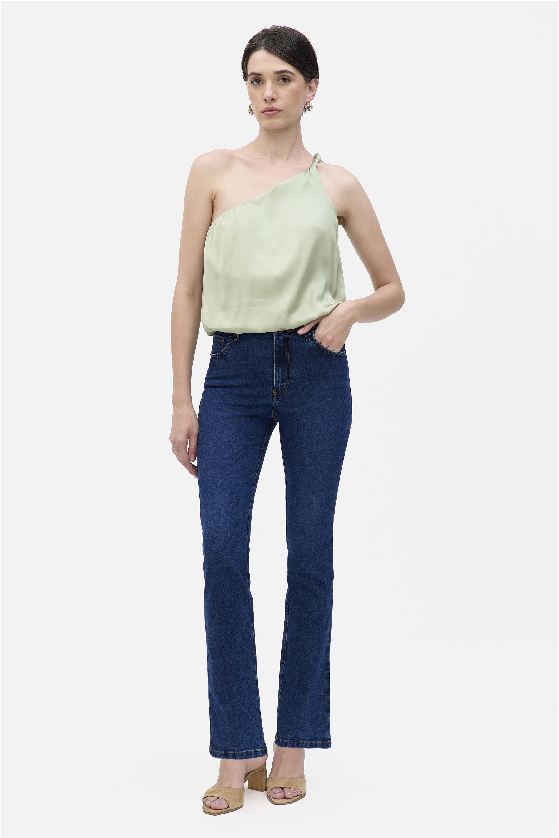 Calça Jeans Feminina Reta G4 C1