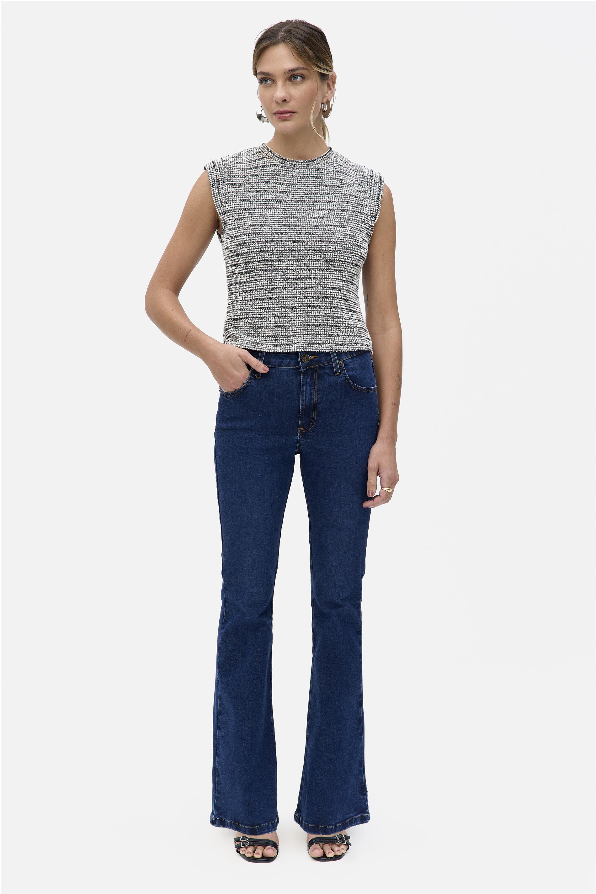 Calça Jeans Feminina Boot Cut G4 C1