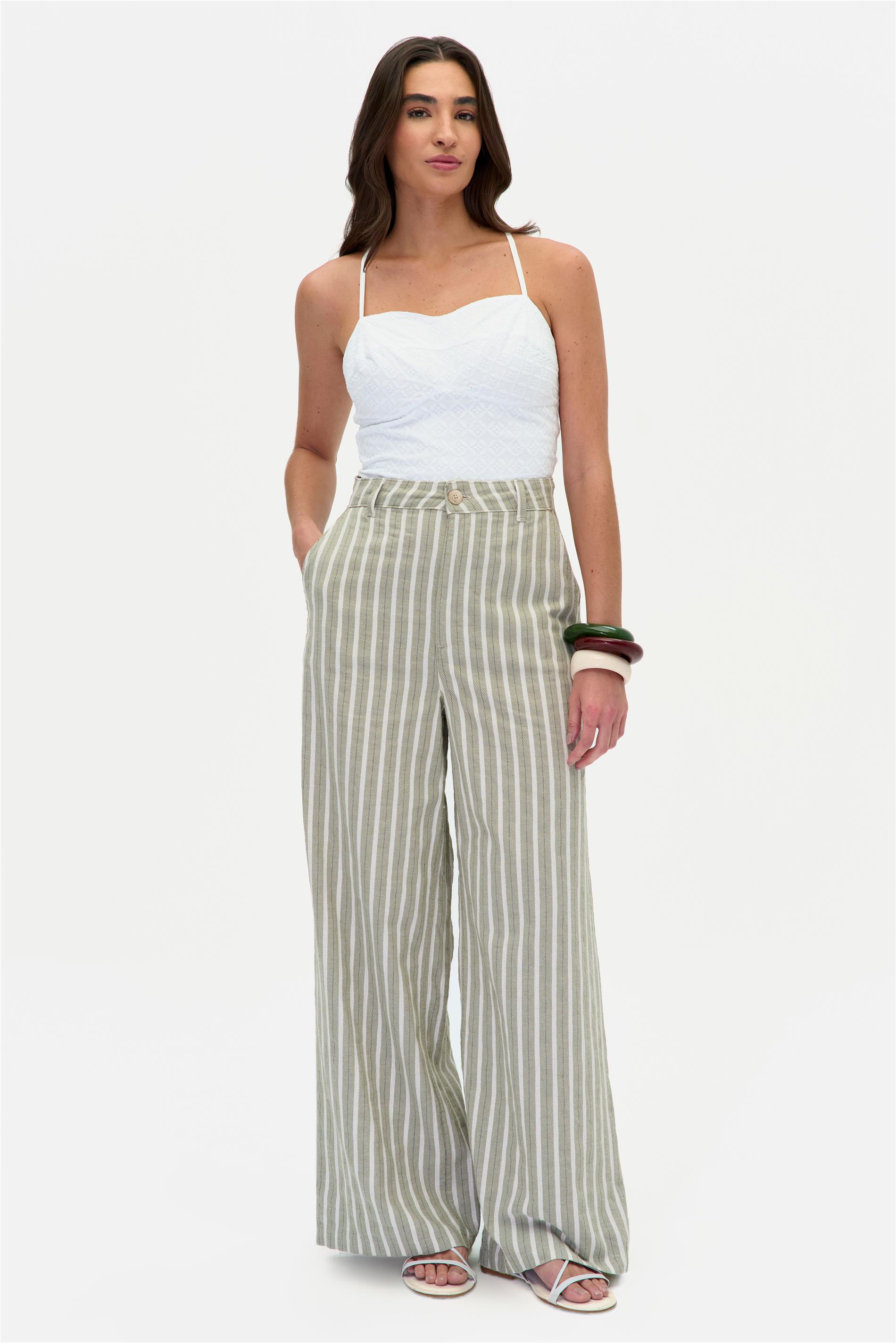 Calça Pantalona Alta Listrada G5 C1