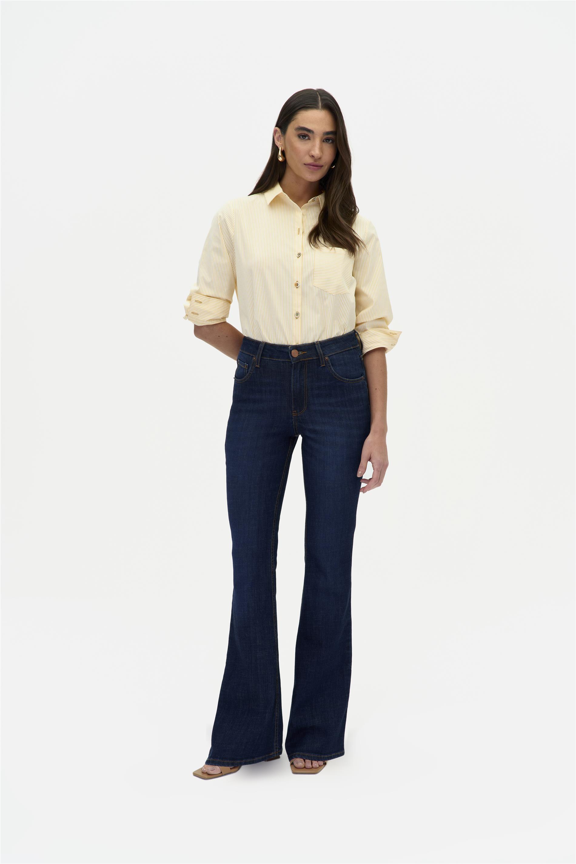Calça Jeans Boot Cut G4 C2 Feminina