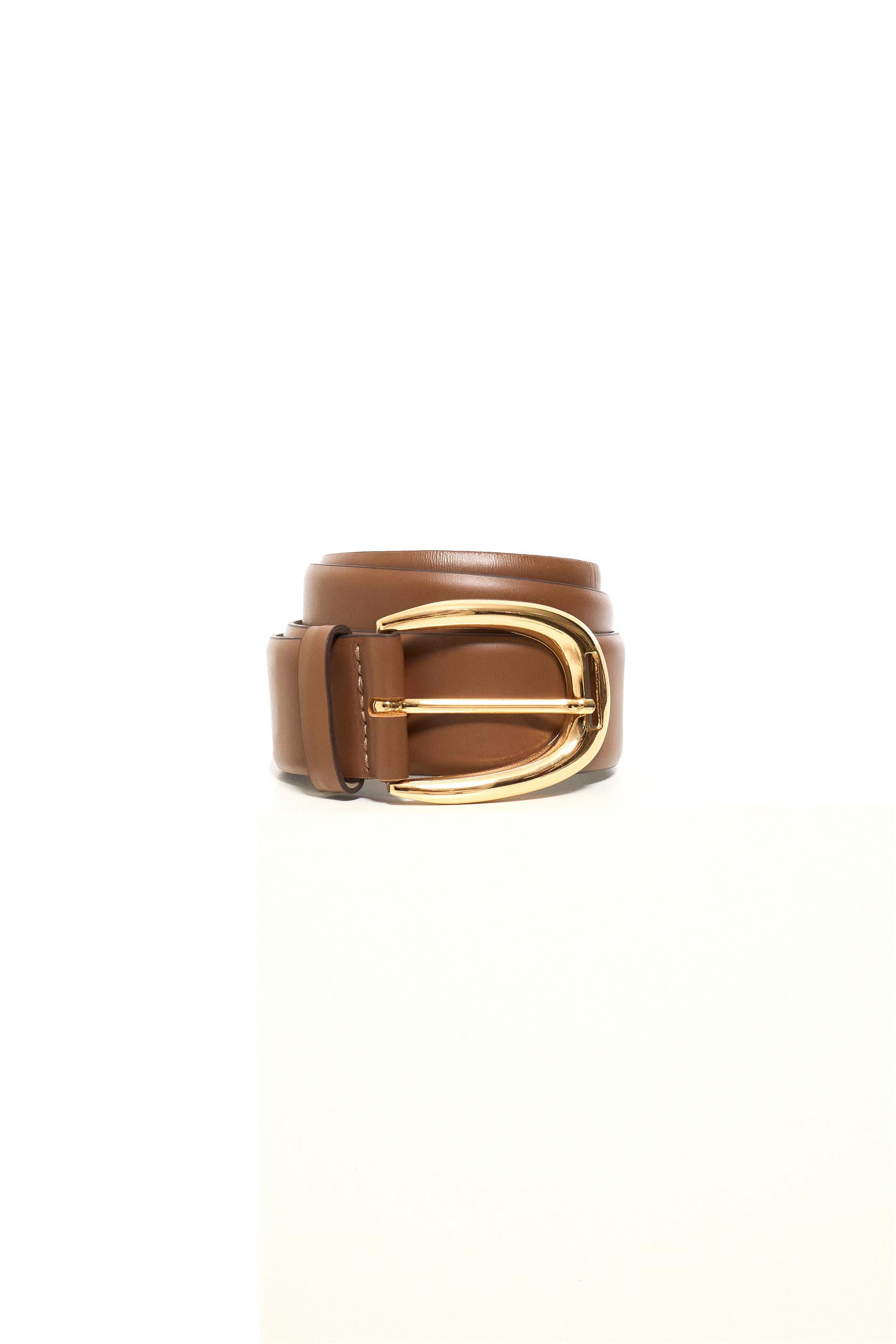 Cinto Feminino de Couro com Sintético