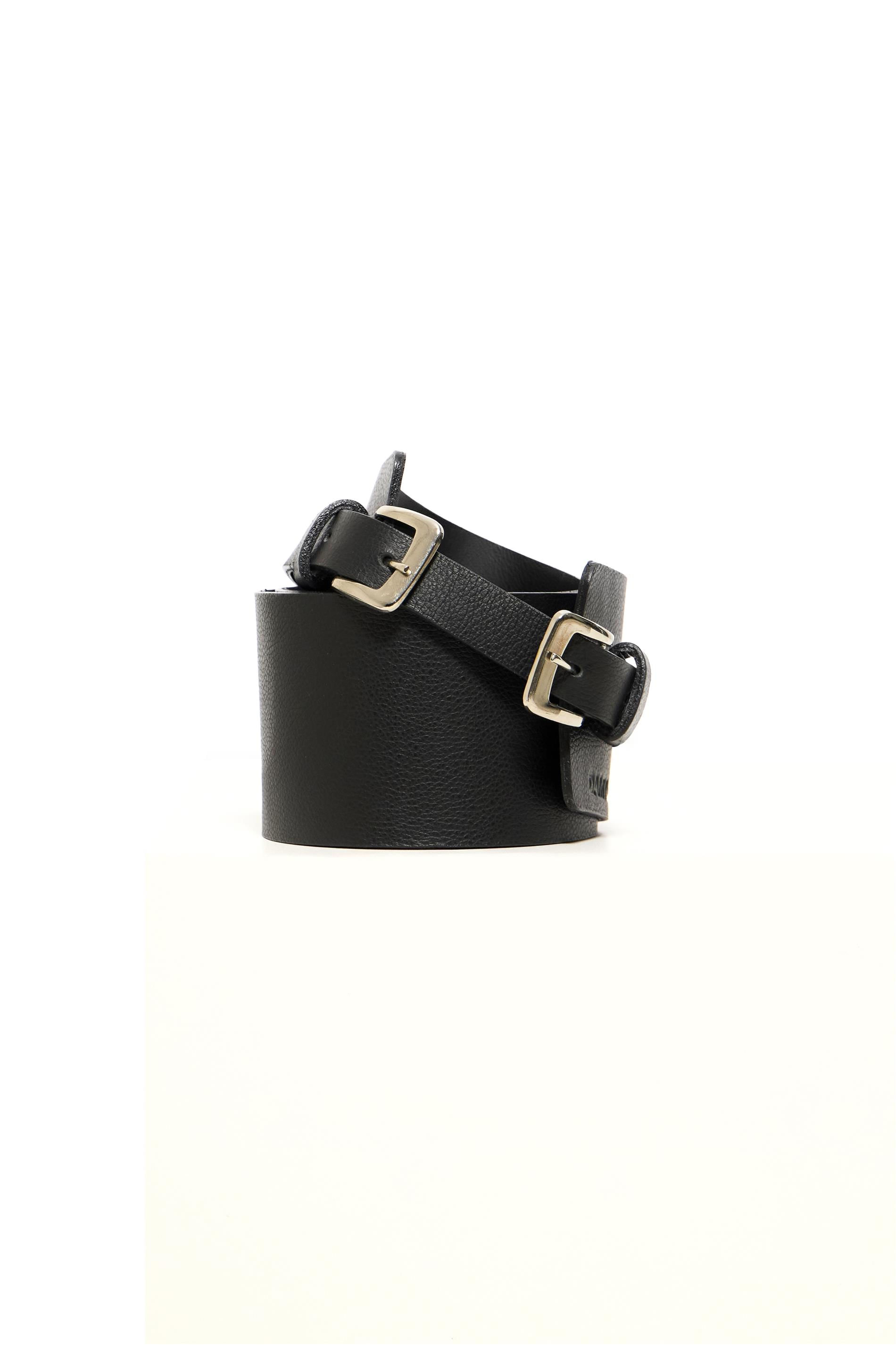 Cinto Feminino Largo com Duas Fivelas