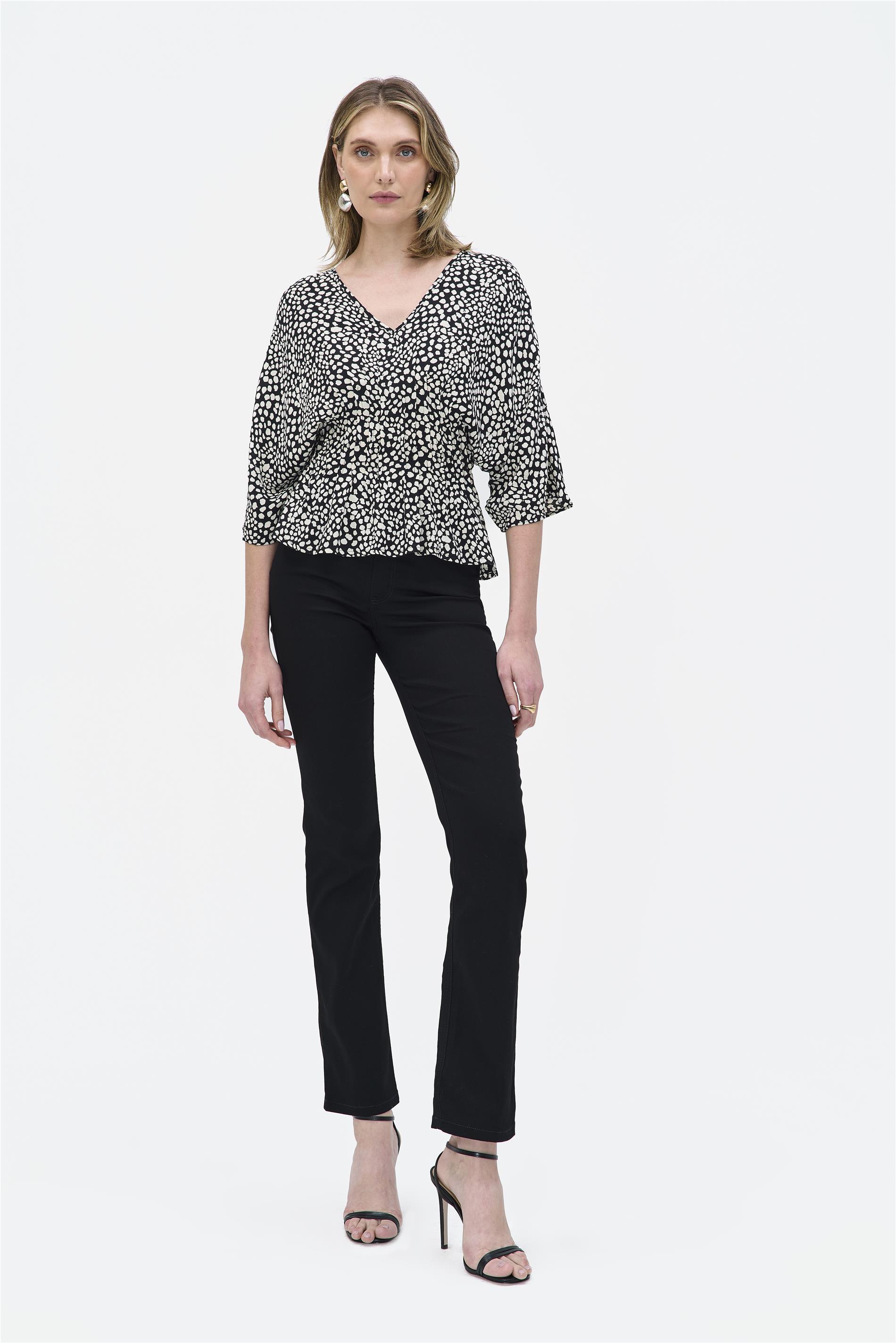 Calça de Sarja Feminina Jegging Cropped