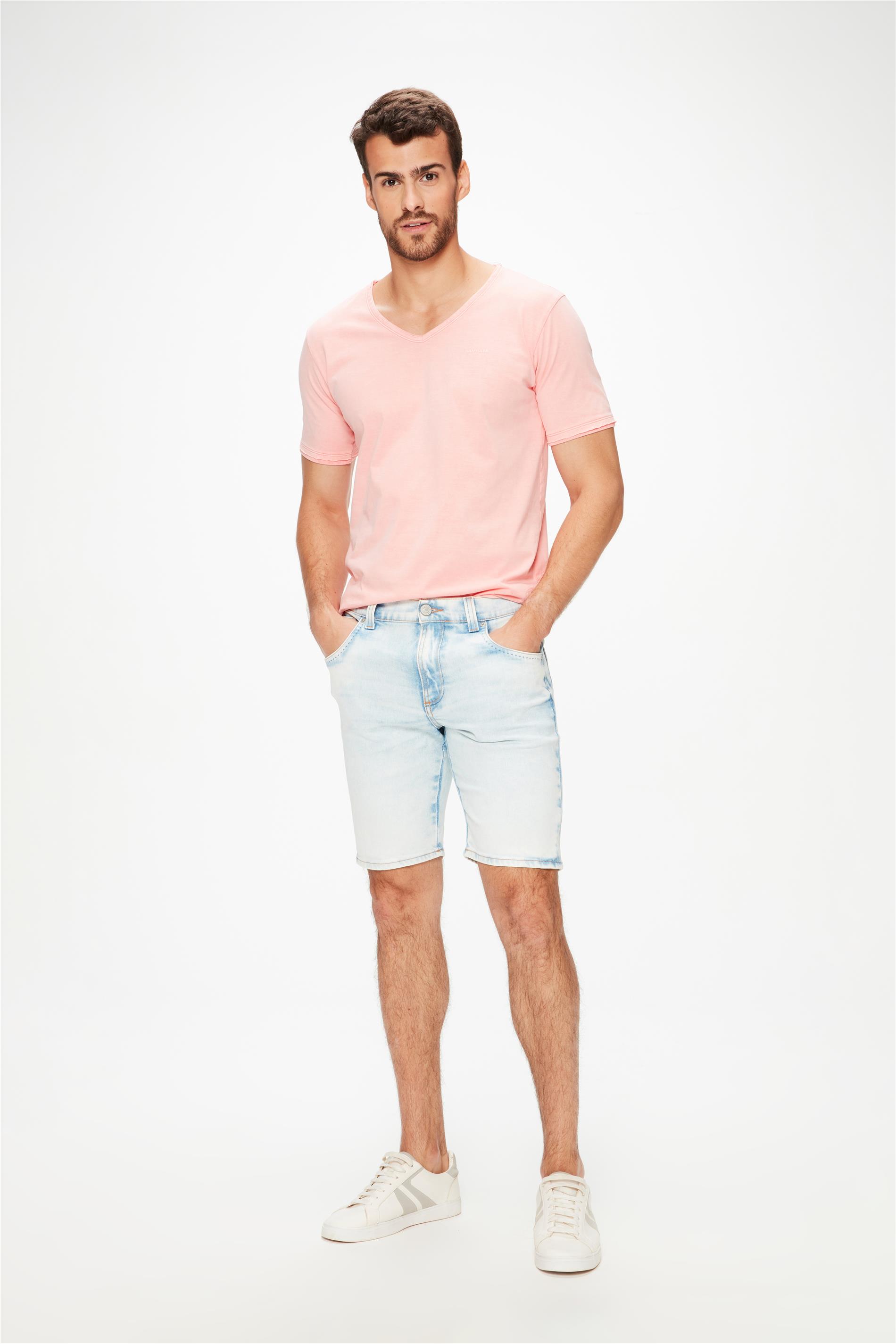 Bermuda Jeans Claro Skinny Ecodamyller