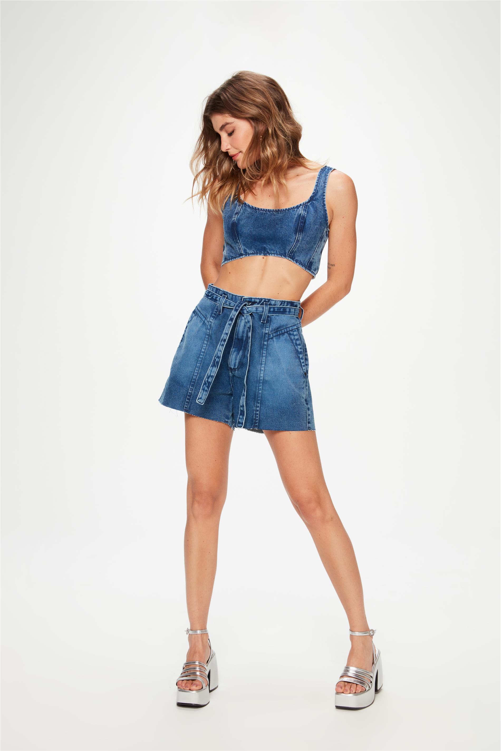 Short Jeans Clochard Médio Ecodamyller