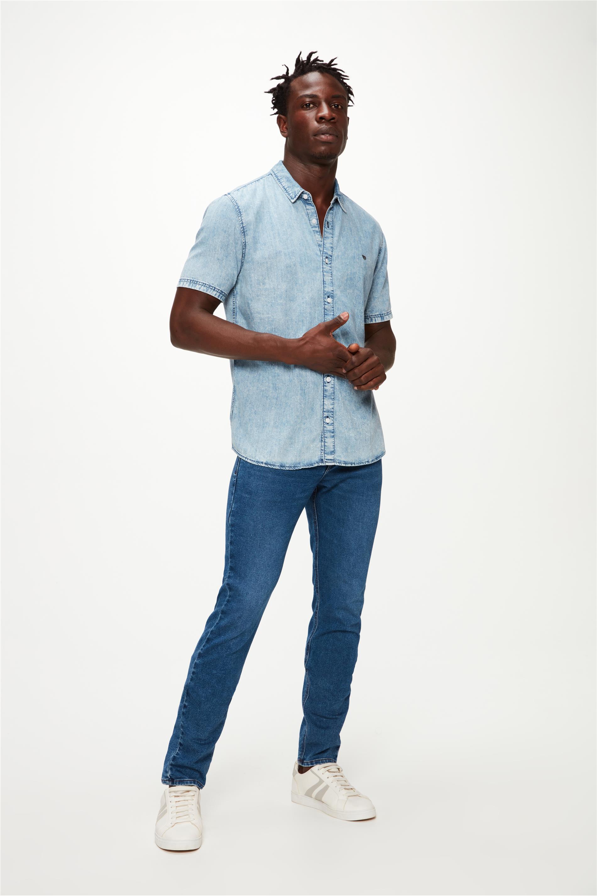 Calça Jeans Skinny Cintura Média C3