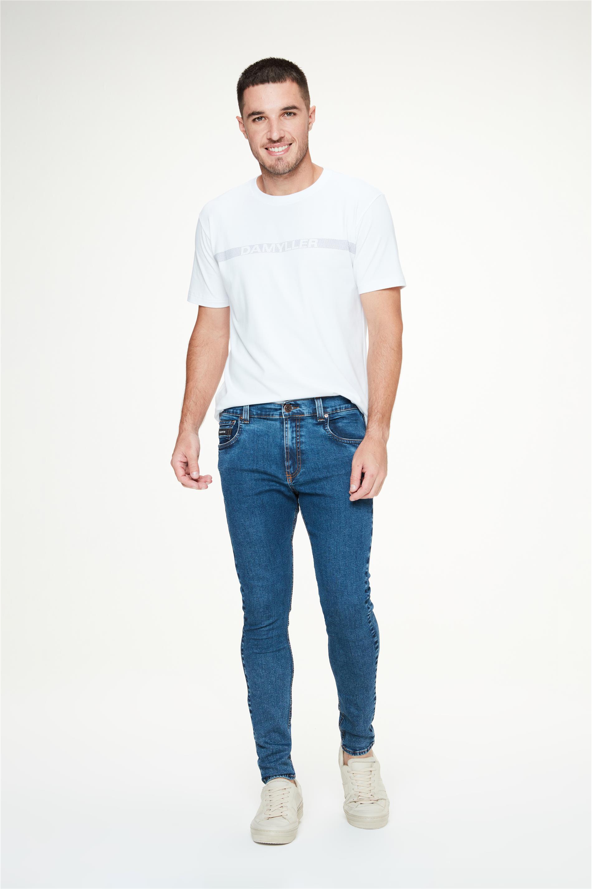 Calça Jeans Escuro Super Skinny G3 C1