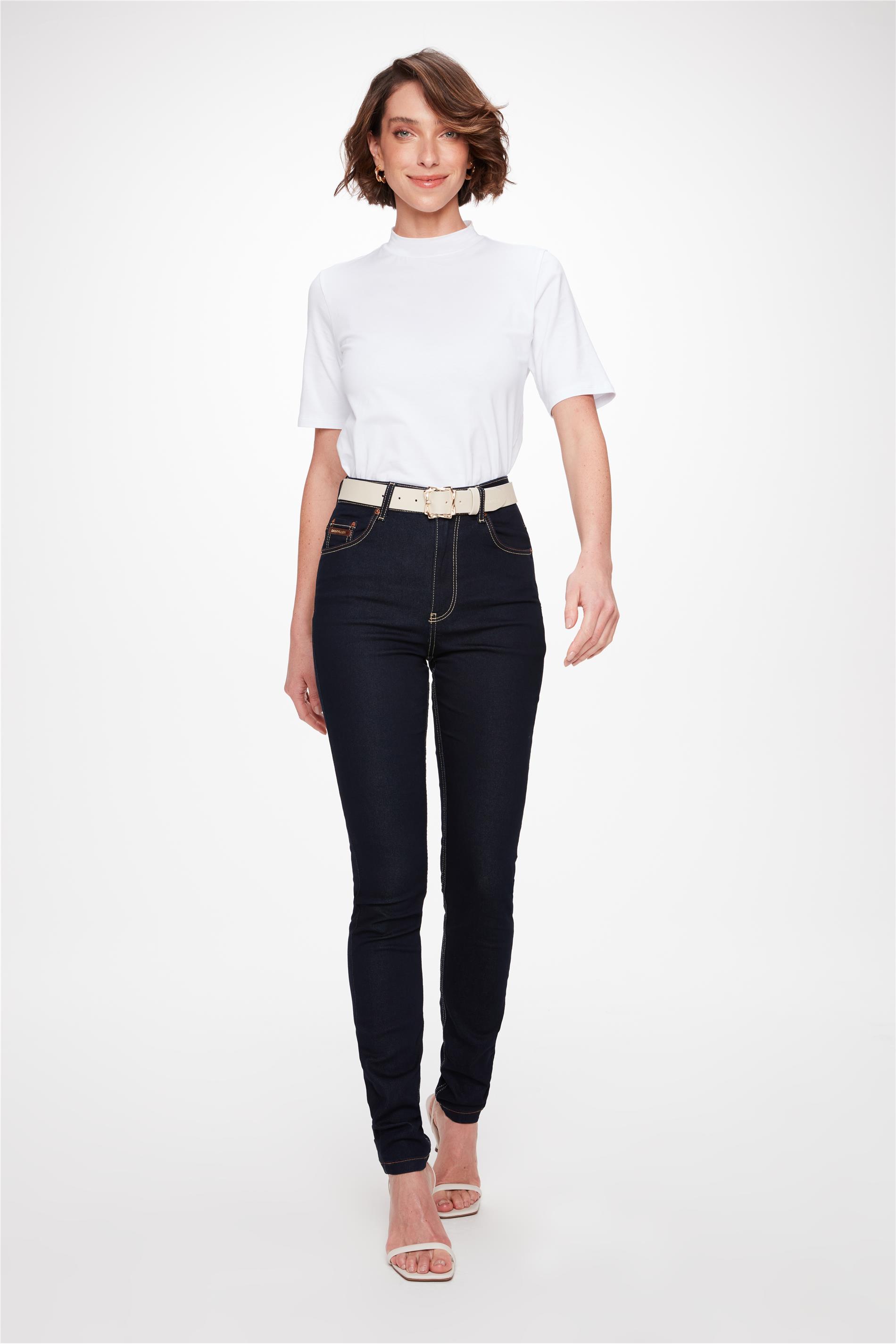 Calça Jeans Skinny Escura G5 C2
