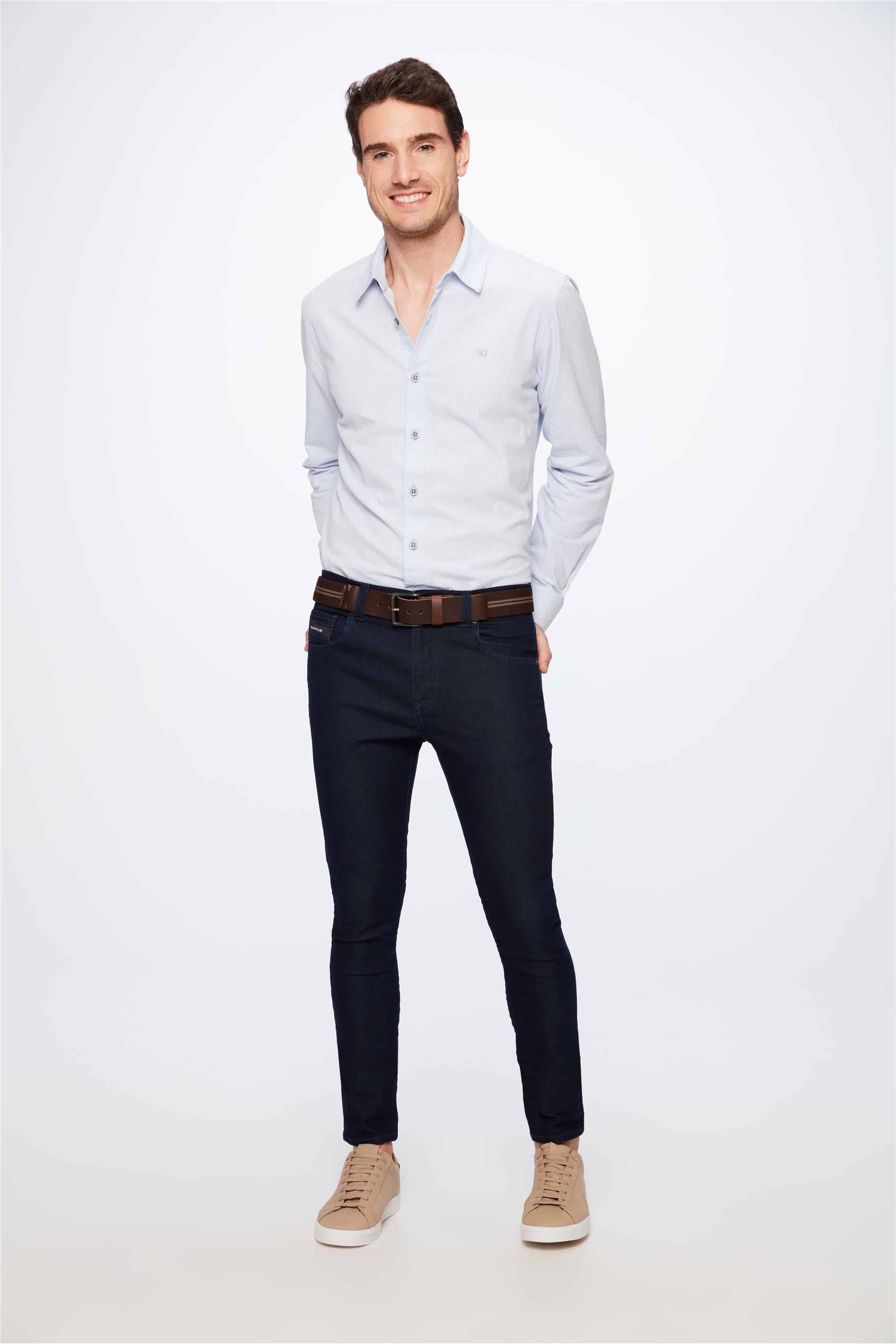 Calça Jeans Super Skinny Move Denim G3