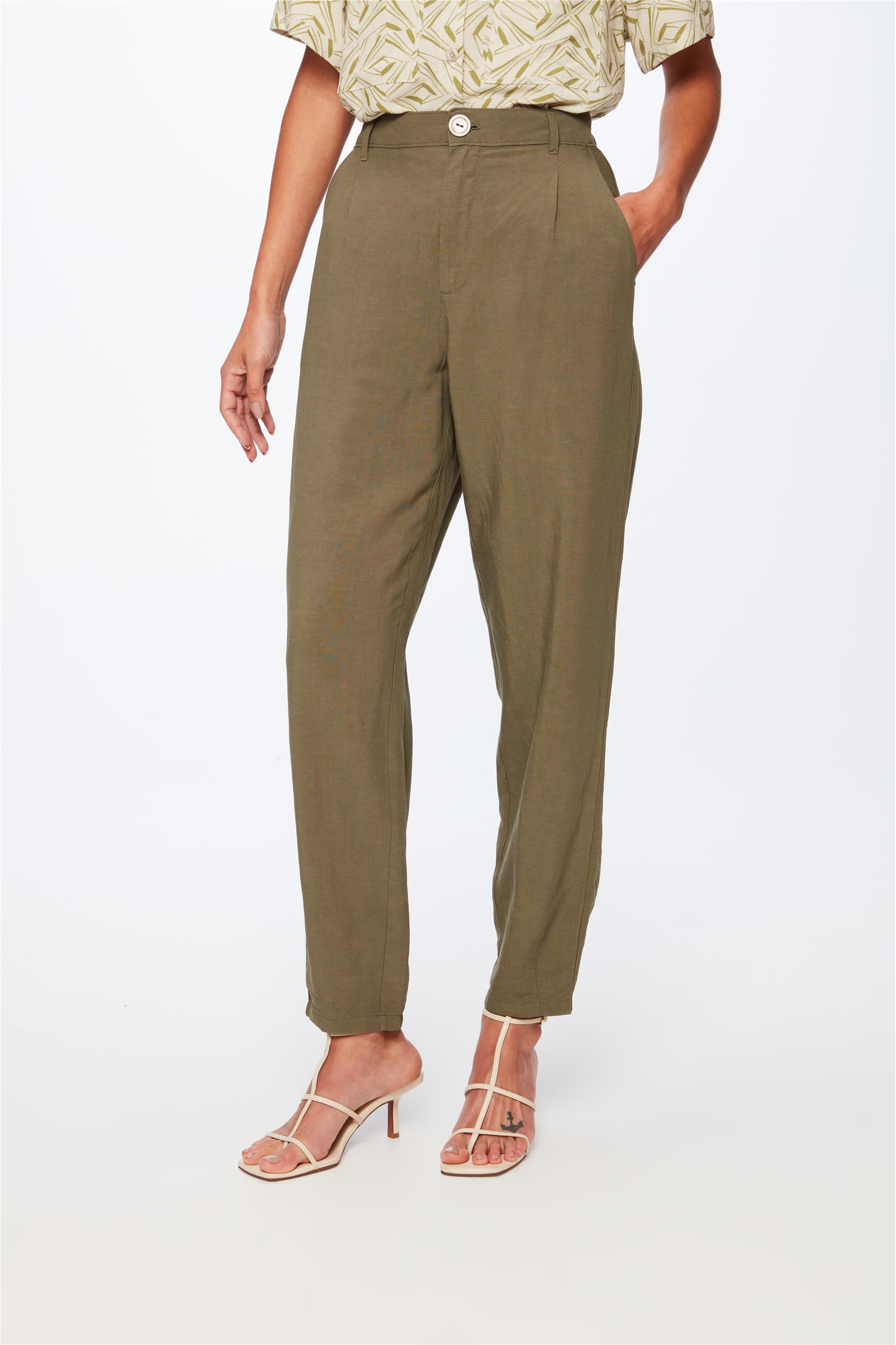 Calça Alfaiataria Cropped G4 Solta