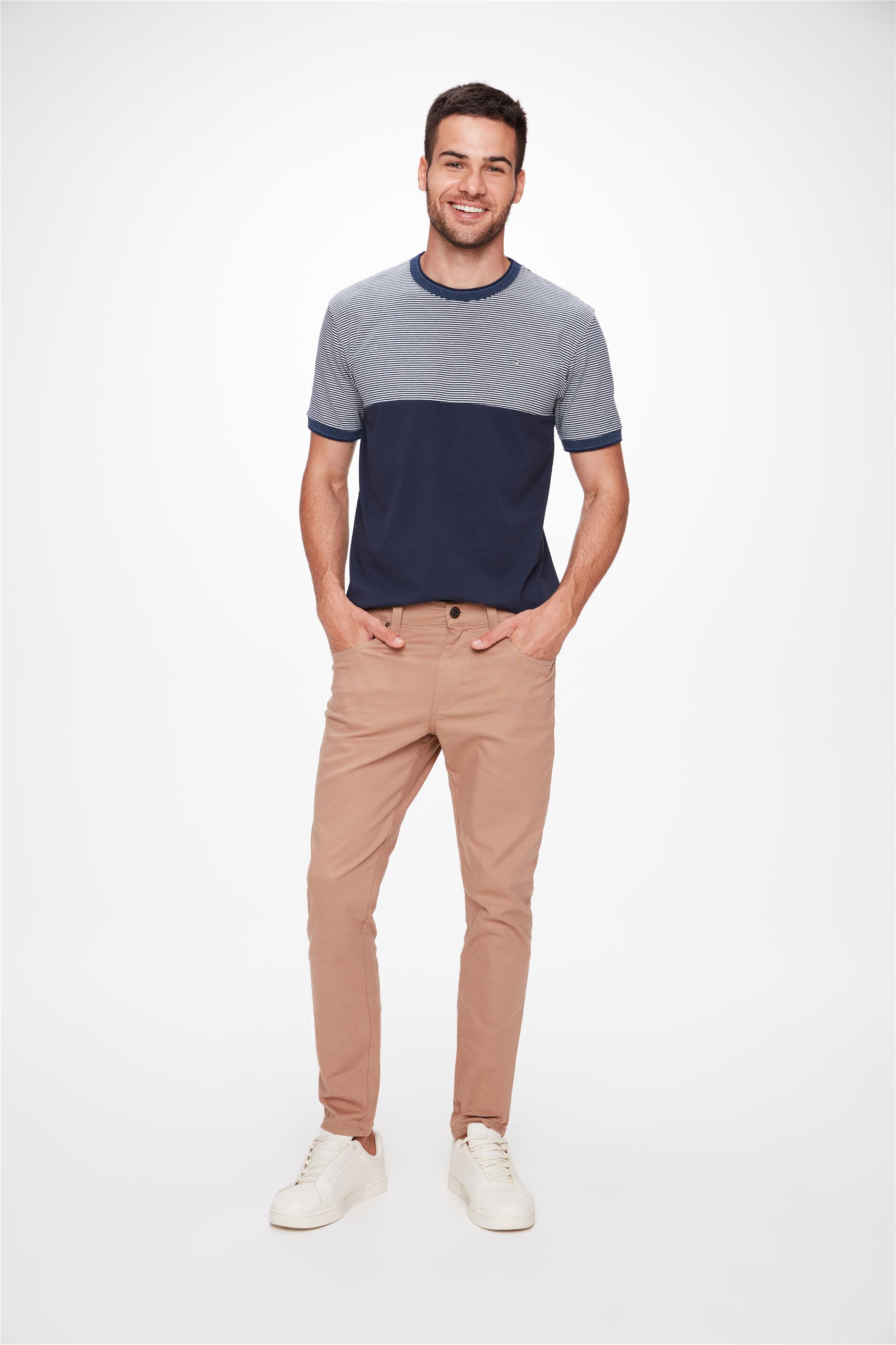Calça de Sarja Skinny Masculina G3