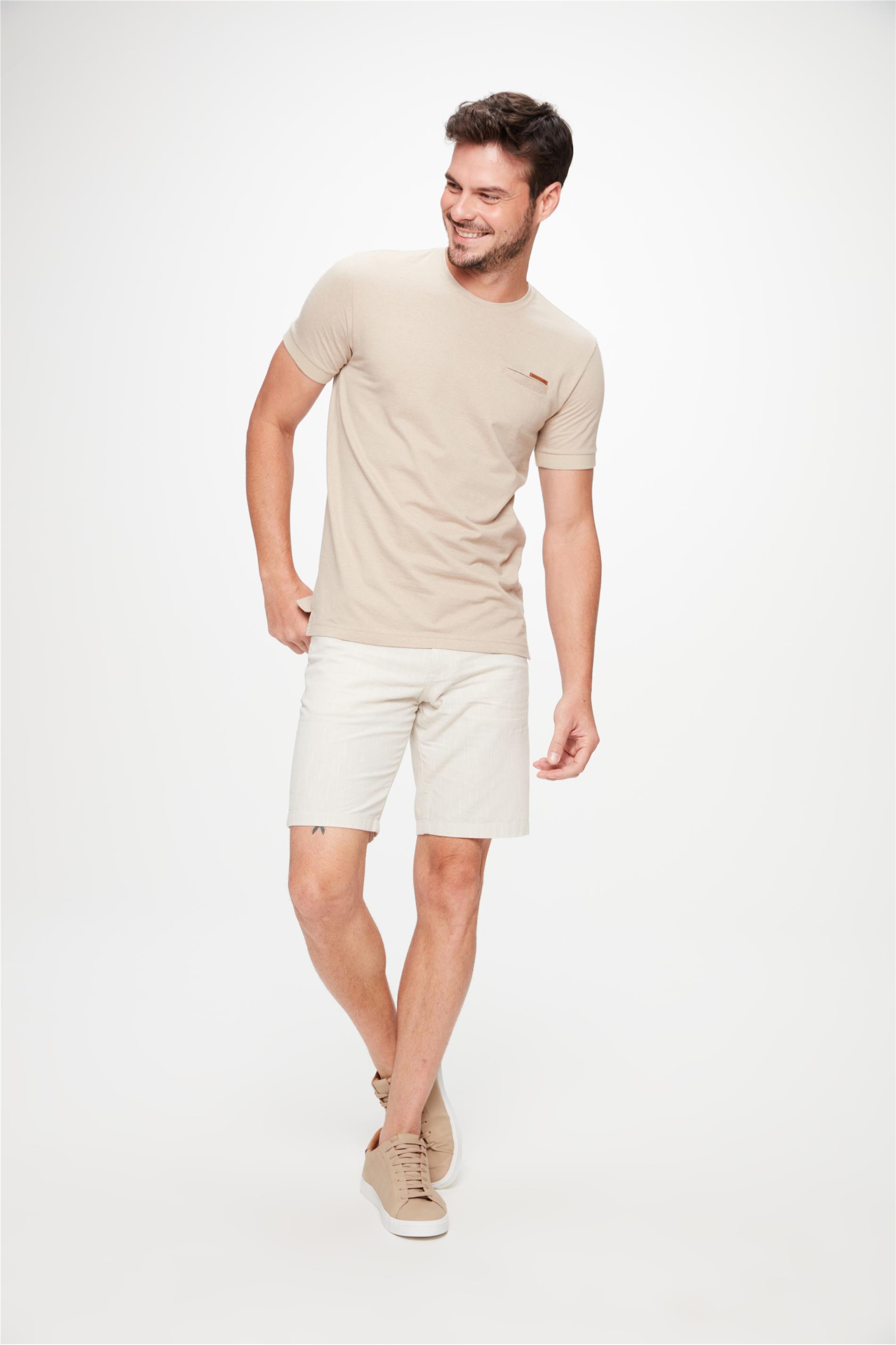 Bermuda Chino Cru G3 C25 Bolsos Faca