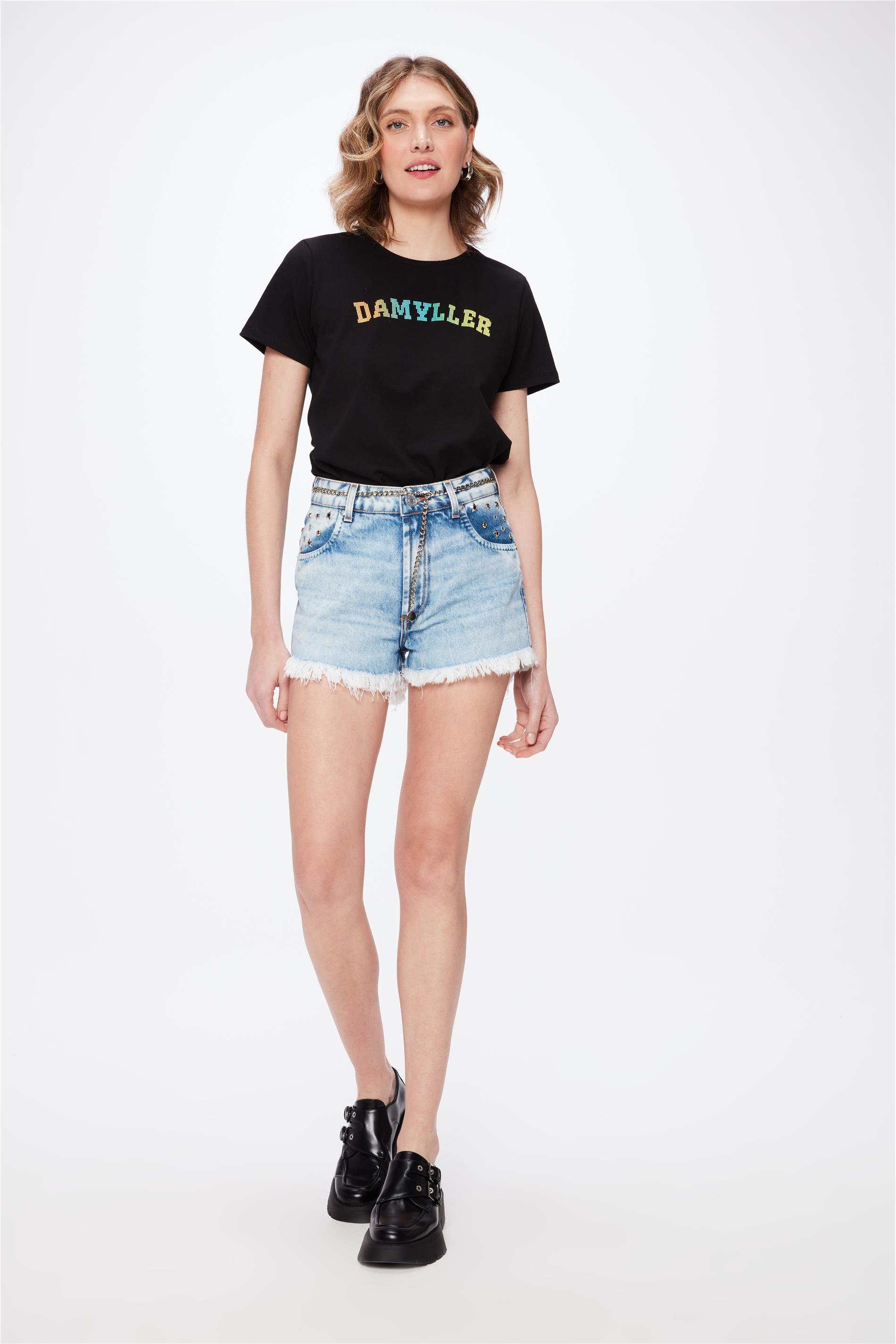 Short Solto G4 Mini com Tachas