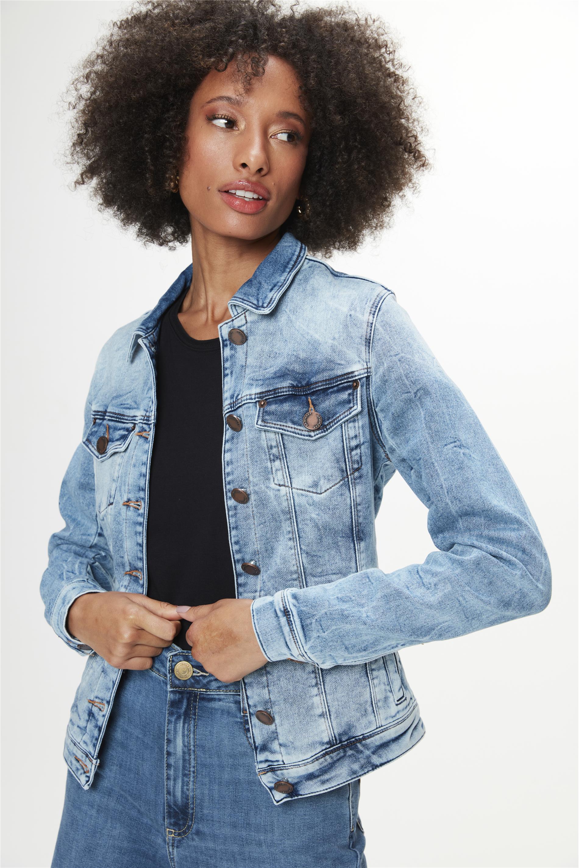 Jaqueta Trucker Jeans