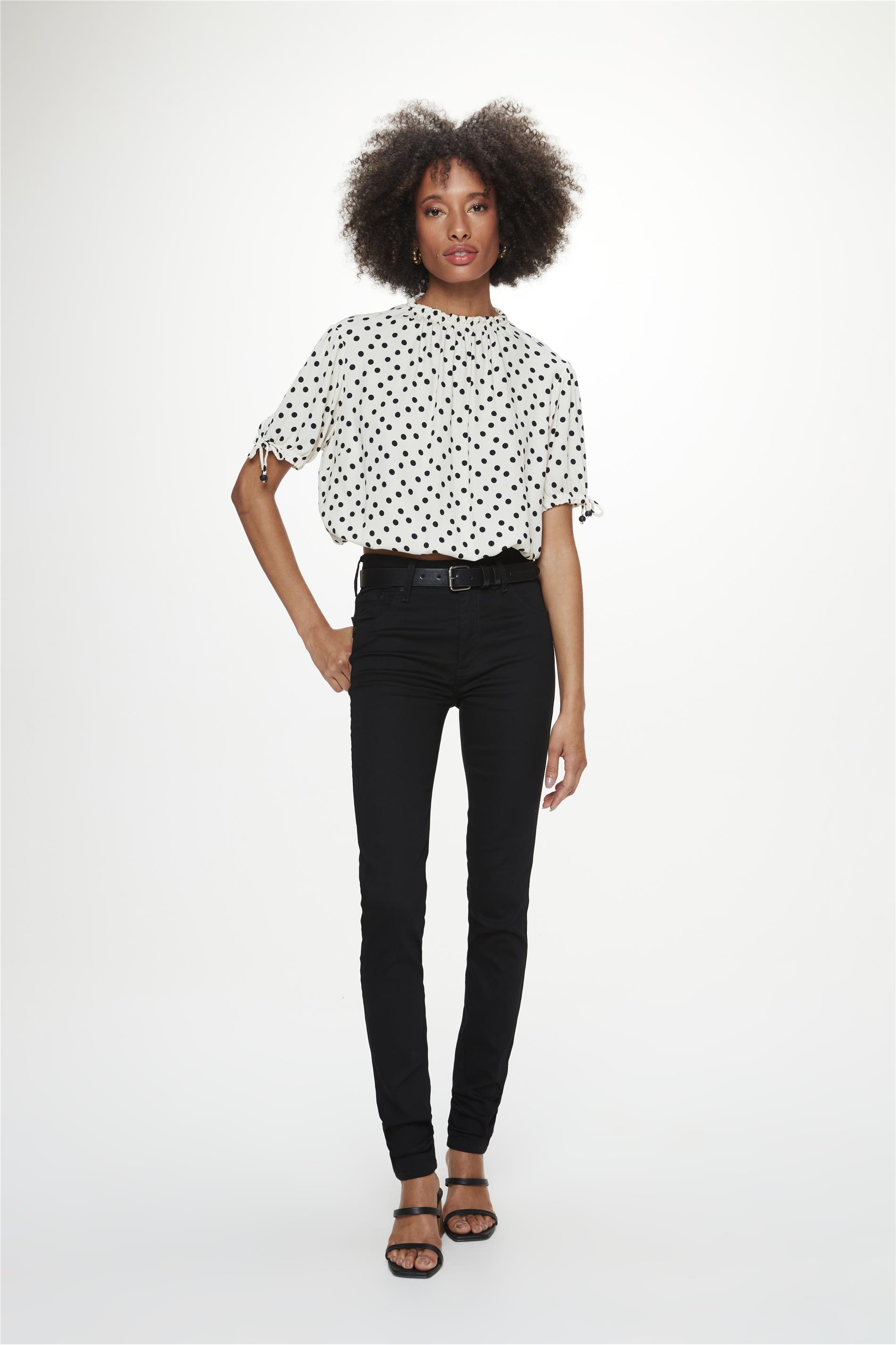 Calça Jegging Preta Feminina